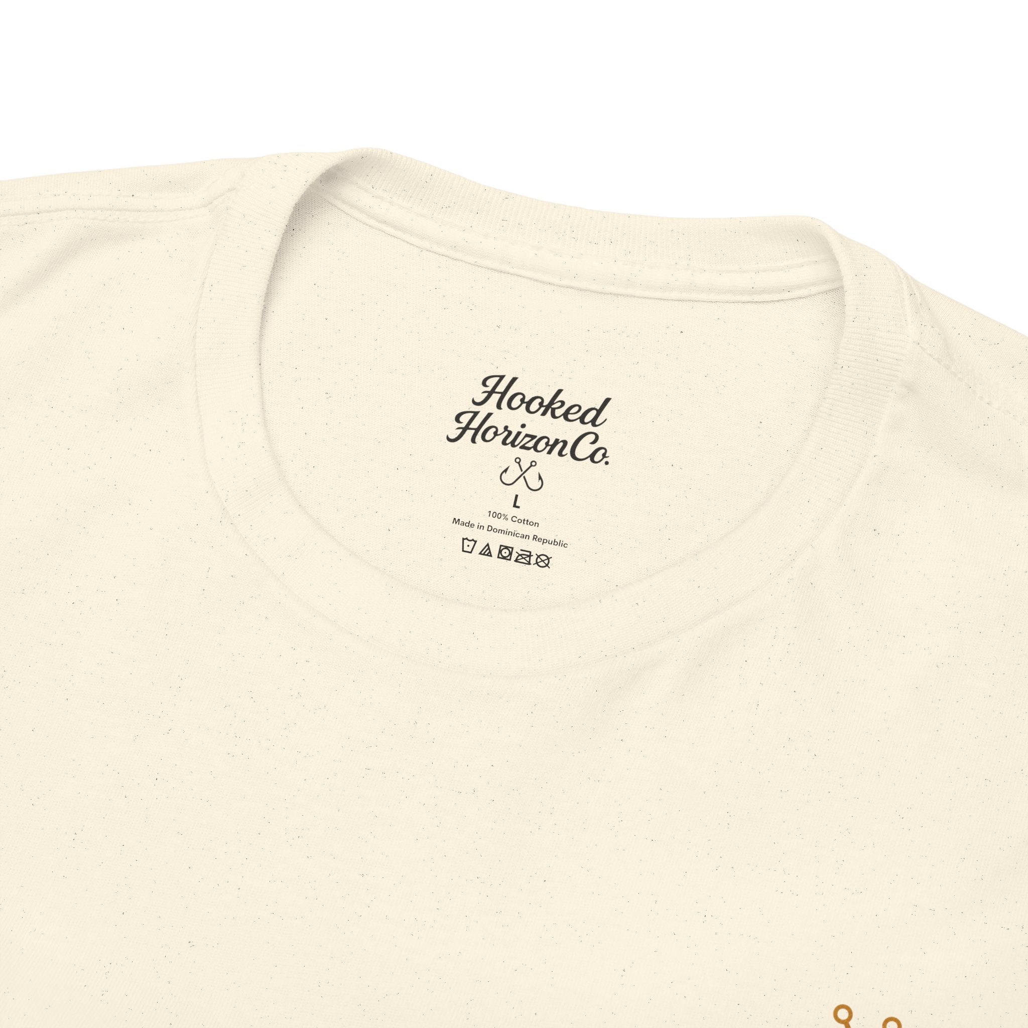 Grouper Hooked Horizon Co Tee—Ocean Graphic Tee — "Beloved" Ray Design