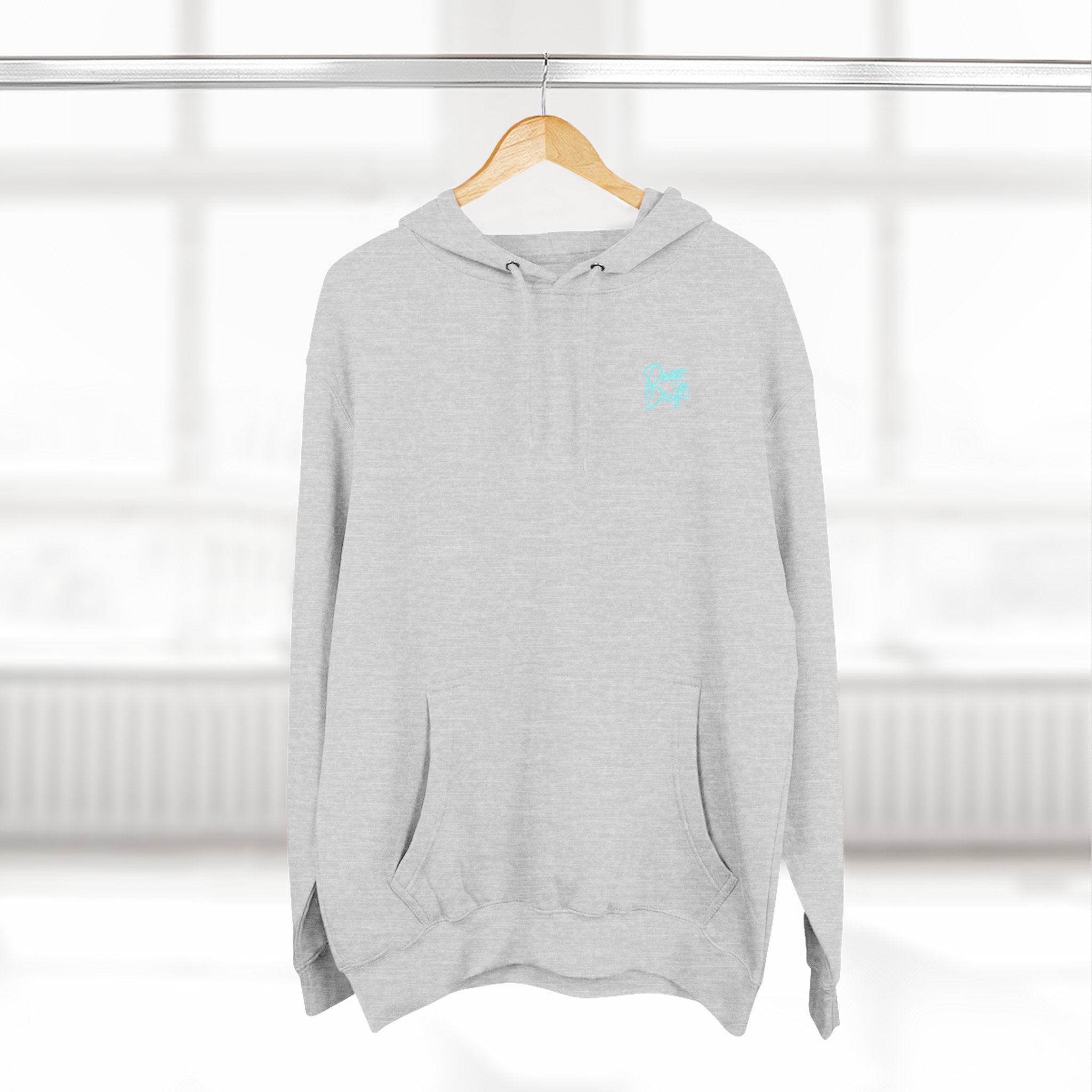Wave & Sun Deep Drift– "Hooked By The Sea" Hooked Horizon Co. Unisex Hoodie for Ocean Lovers, Nautical Fashion, Cool Weather Gear, Everyday Comfort, Perfect Gift