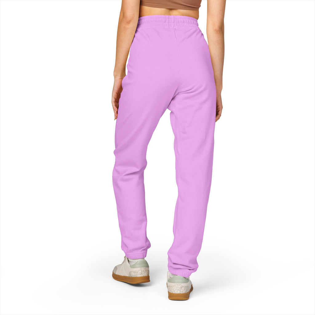 Hooked Horizon Co. Deep Drift Embroidered Fleece Sweatpants | Cozy Loungewear, Gifts for Everyone, Comfortable Joggers, Relaxed Fit Sweatpants, God is Love, Unisex Fashion