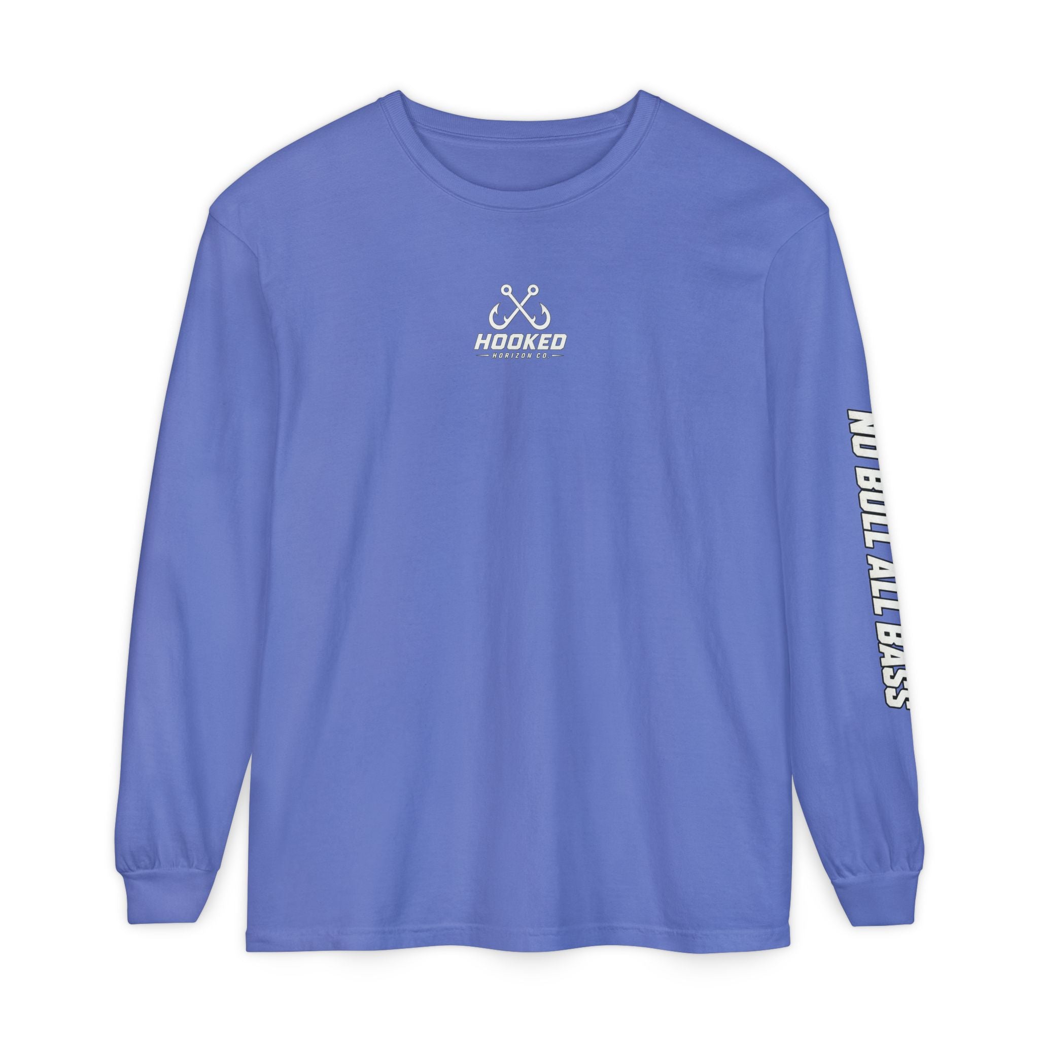 Saltwater Sea Striper Fishing Long Sleeve T-Shirt, Ocean Adventure Apparel, Boat Trip Shirt, Coastal Style, Gift for Fishermen