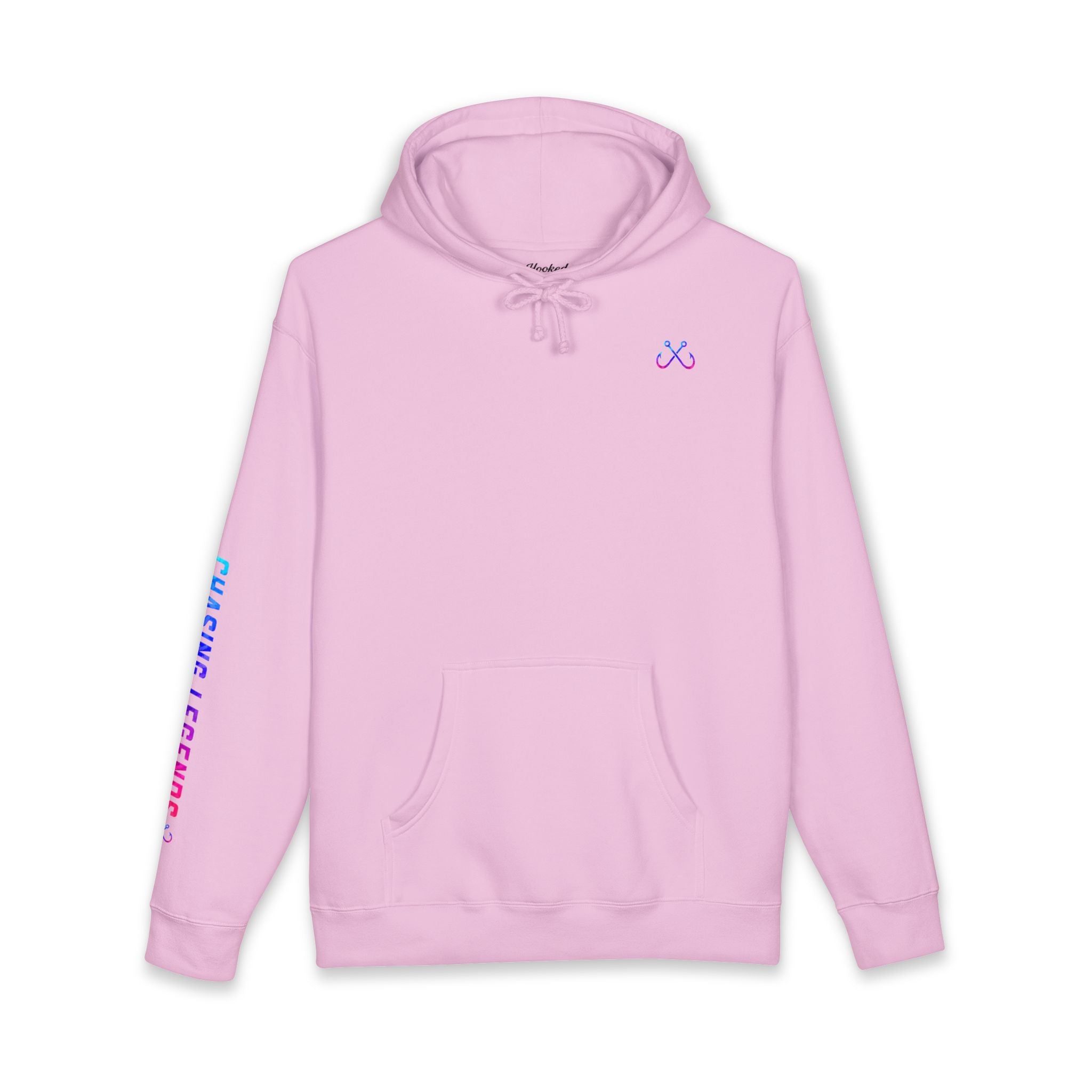 Lion Fish Hoodie Hooked Horizon Co. — Fishing Back Graphic Hoodie, Multiple Color Variations
