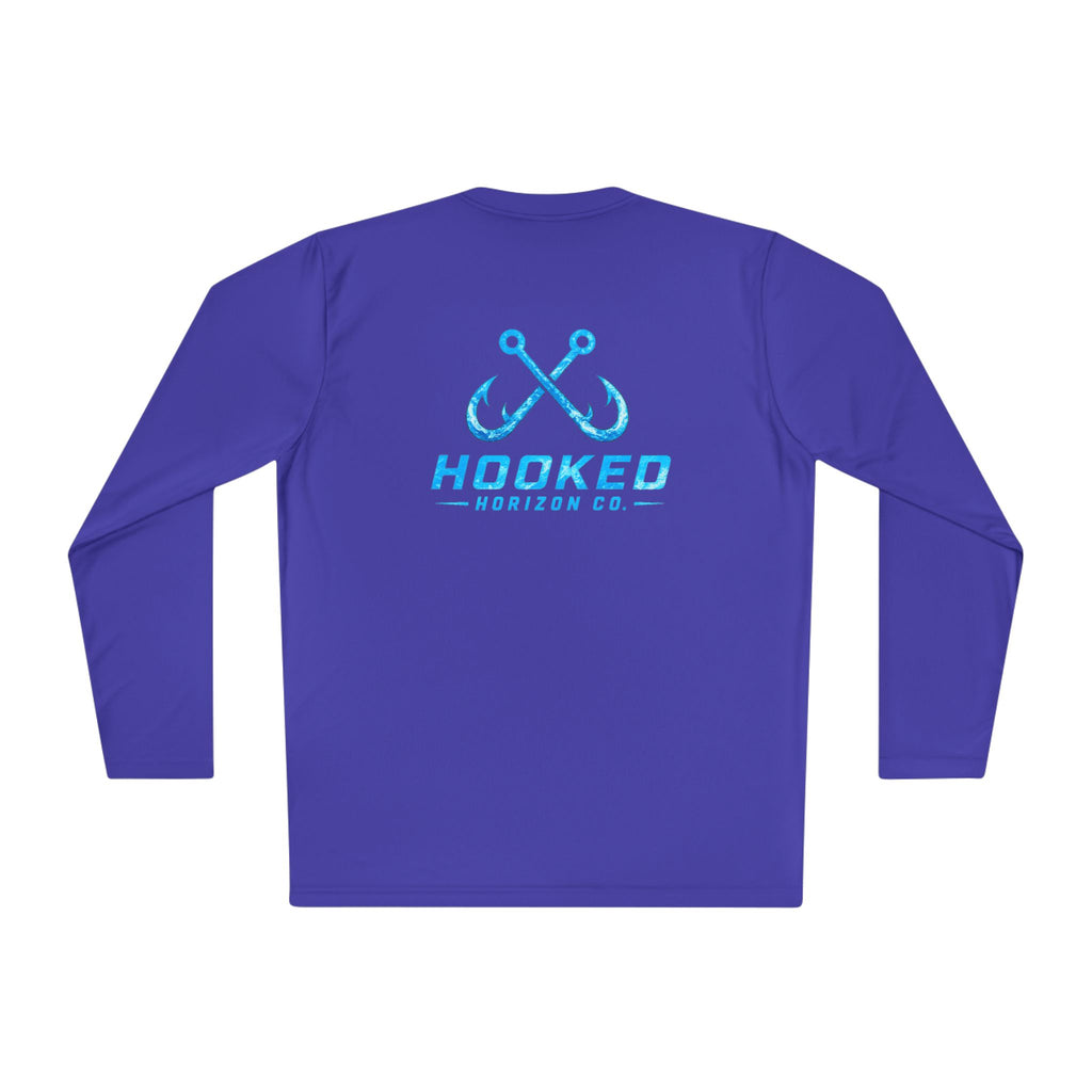 Moisture Wicking Classic Logo Tee—Horizon Co. Anchors Long Sleeve Tee — Lightweight Fishing Shirt