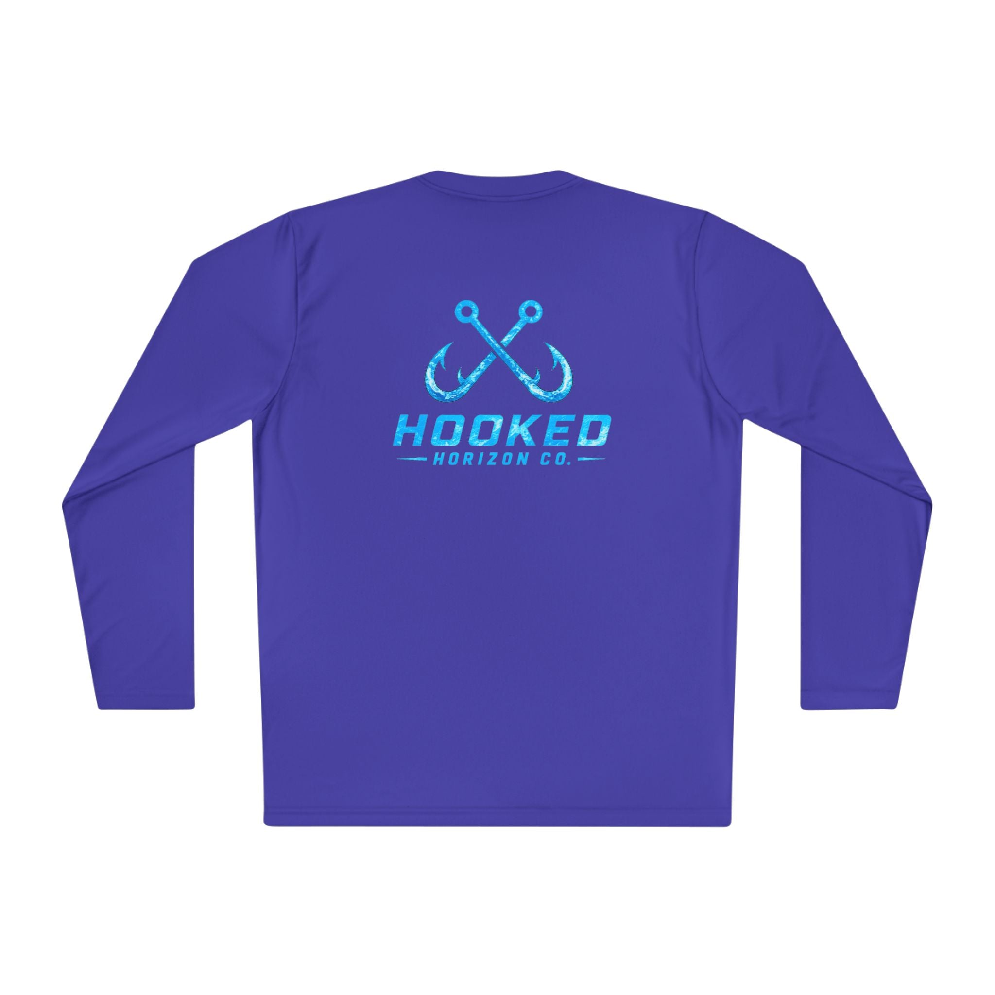 Moisture Wicking Classic Logo Tee—Horizon Co. Anchors Long Sleeve Tee — Lightweight Fishing Shirt