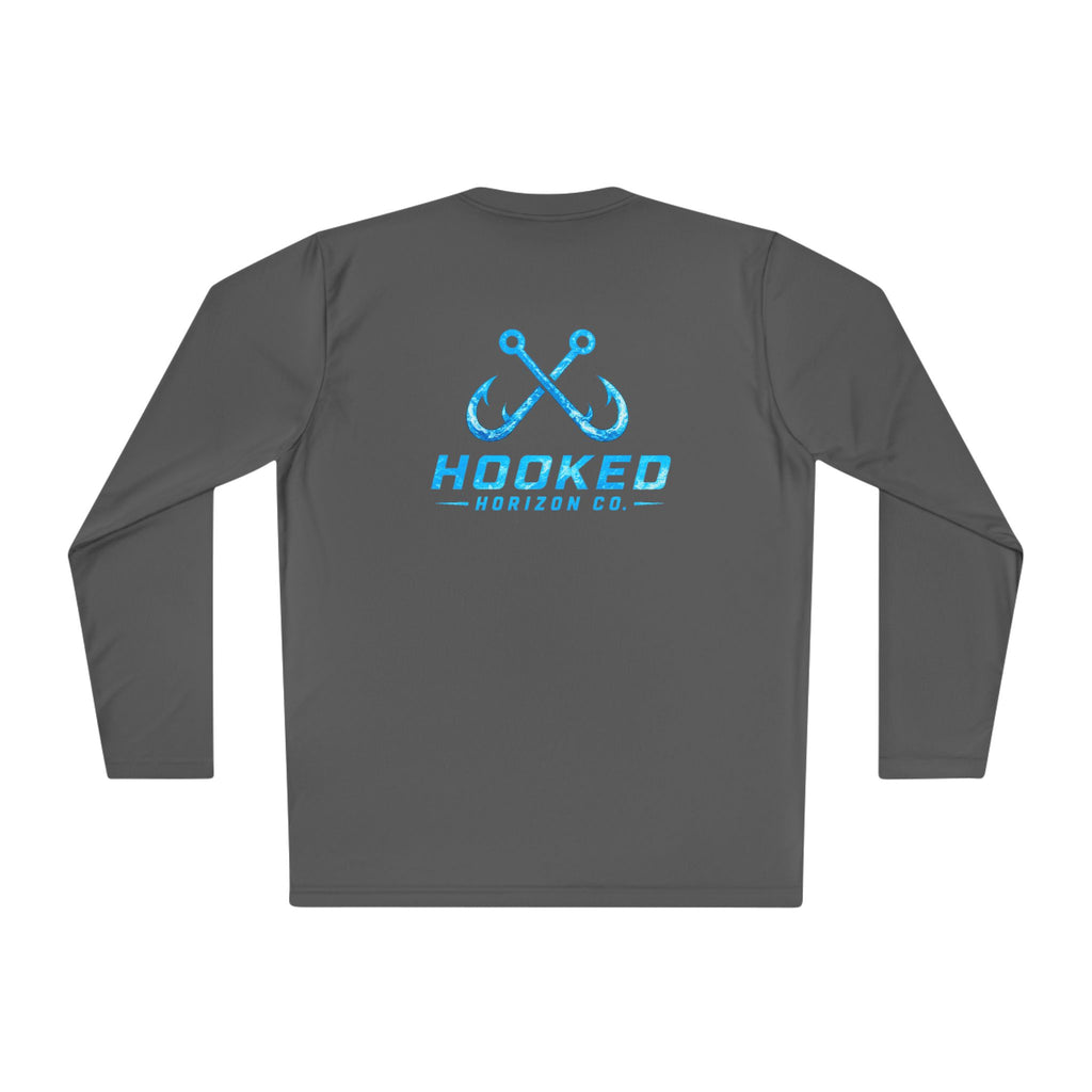 Moisture Wicking Classic Logo Tee—Horizon Co. Anchors Long Sleeve Tee — Lightweight Fishing Shirt