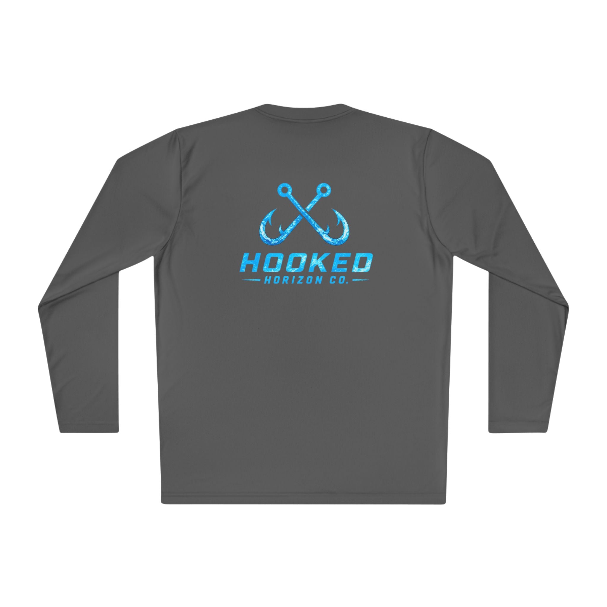 Moisture Wicking Classic Logo Tee—Horizon Co. Anchors Long Sleeve Tee — Lightweight Fishing Shirt