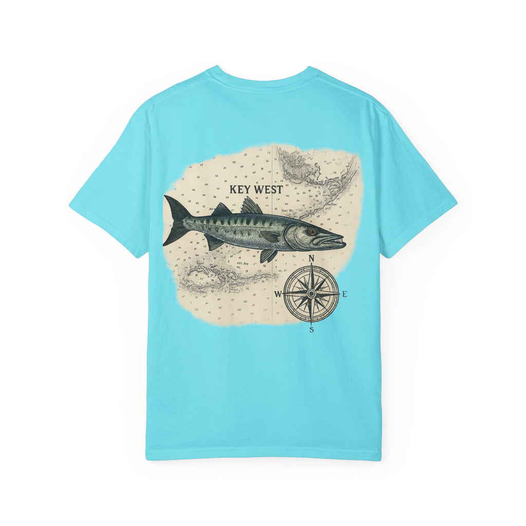 Barracuda Fishing T-shirt, Hooked Horizon Co, Angler Gifts