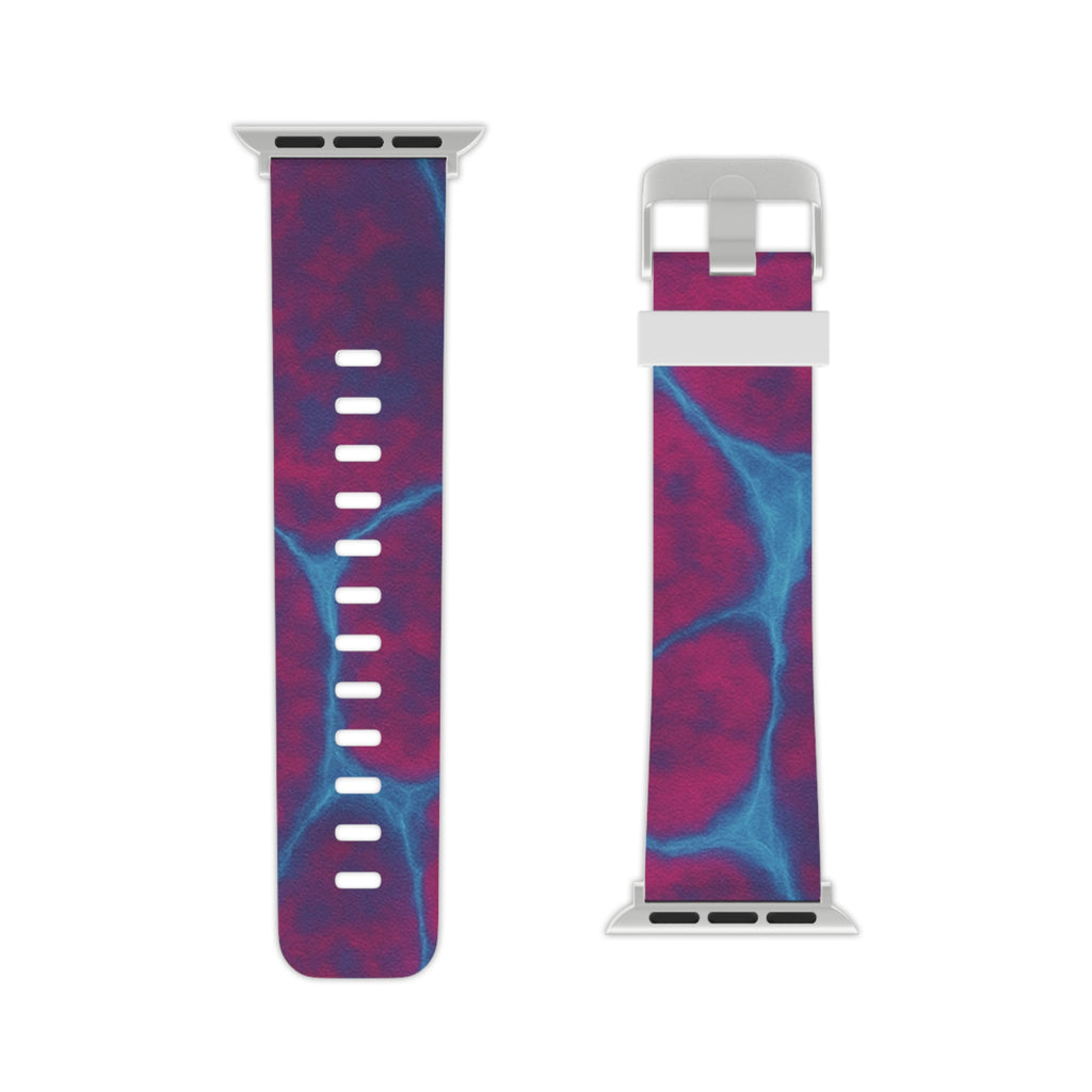 Magenta & Turquoise Lava Inspired Watch Band for Apple Watch