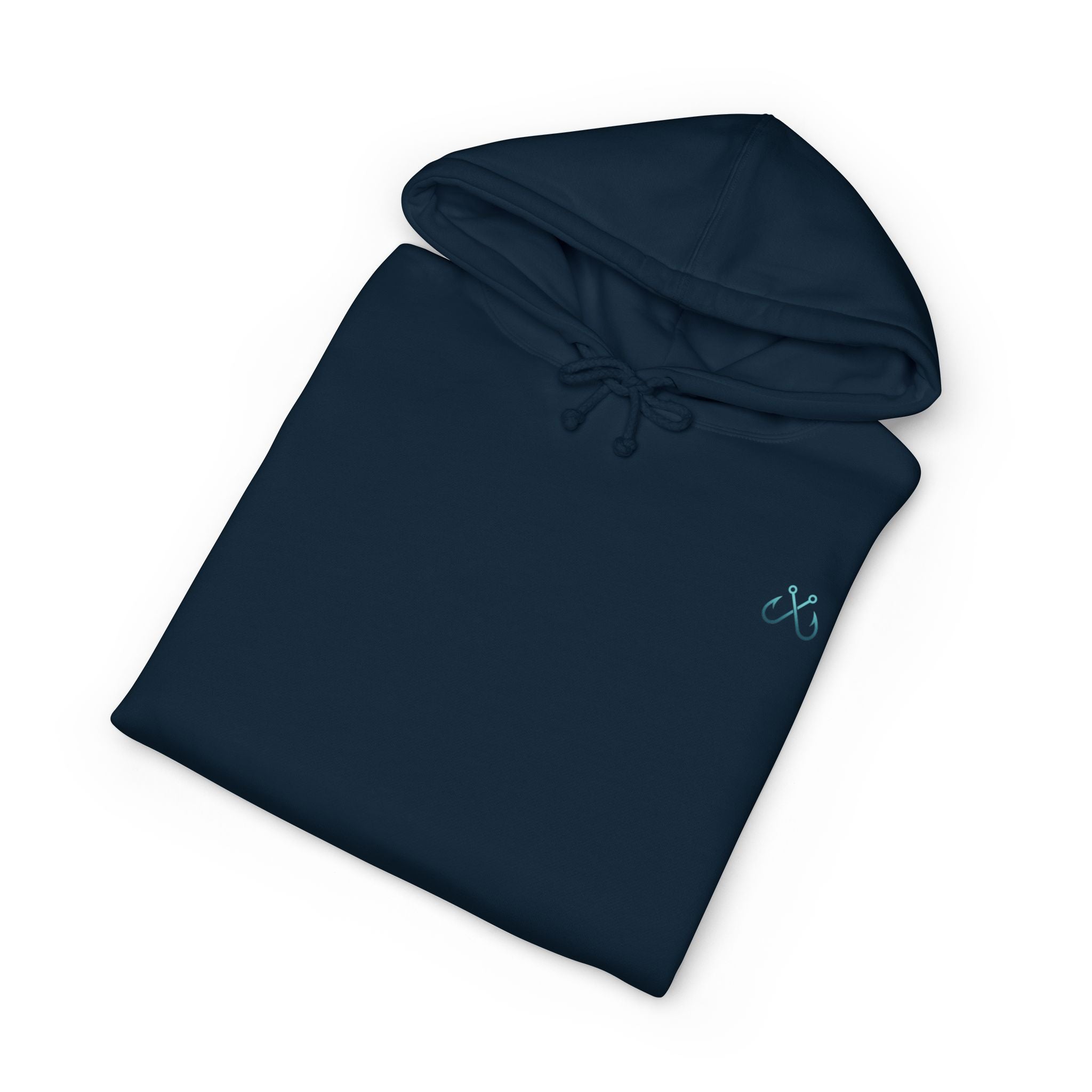 Manta Ray Hoodie Hooked Horizon Co. — Fishing Back Graphic Hoodie, Multiple Color Variations