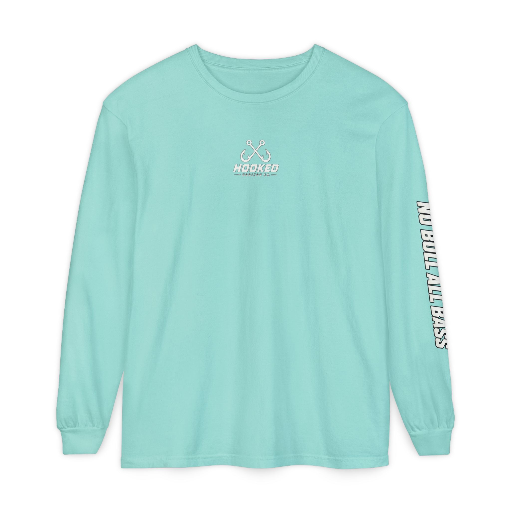 Saltwater Sea Striper Fishing Long Sleeve T-Shirt, Ocean Adventure Apparel, Boat Trip Shirt, Coastal Style, Gift for Fishermen