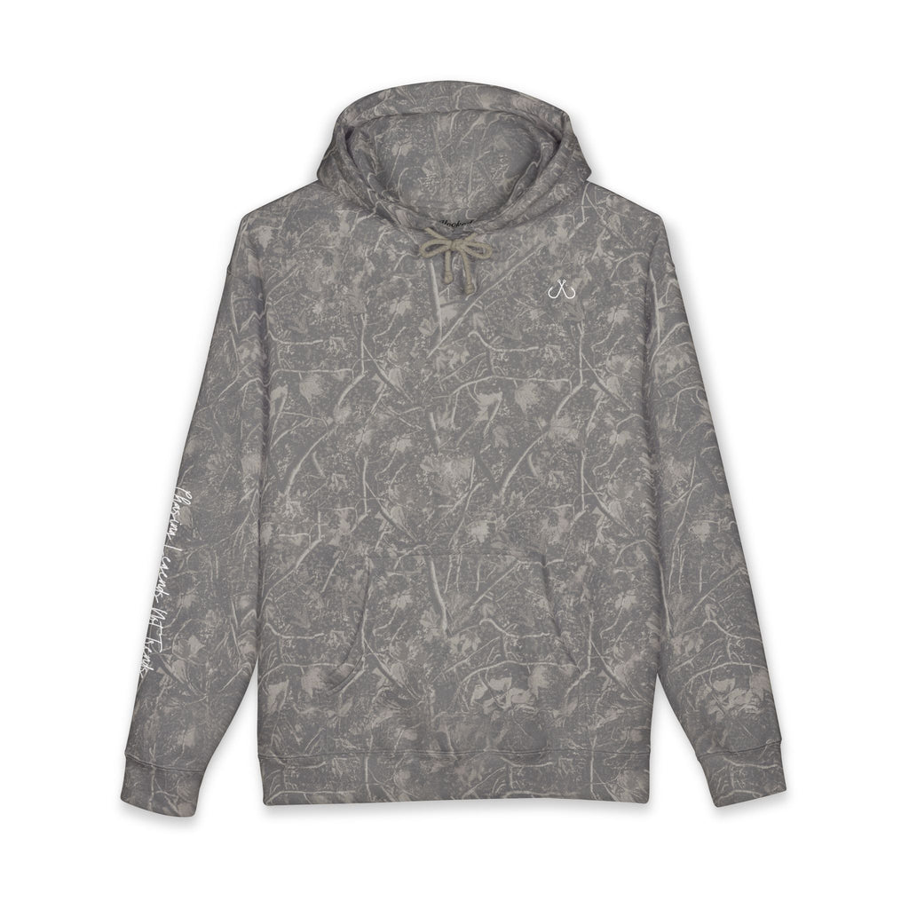 Chasing Legends Not Trends Hoodie Hooked Horizon Co. — Minimal Fishing Back Graphic Hoodie, Multiple Color Variations