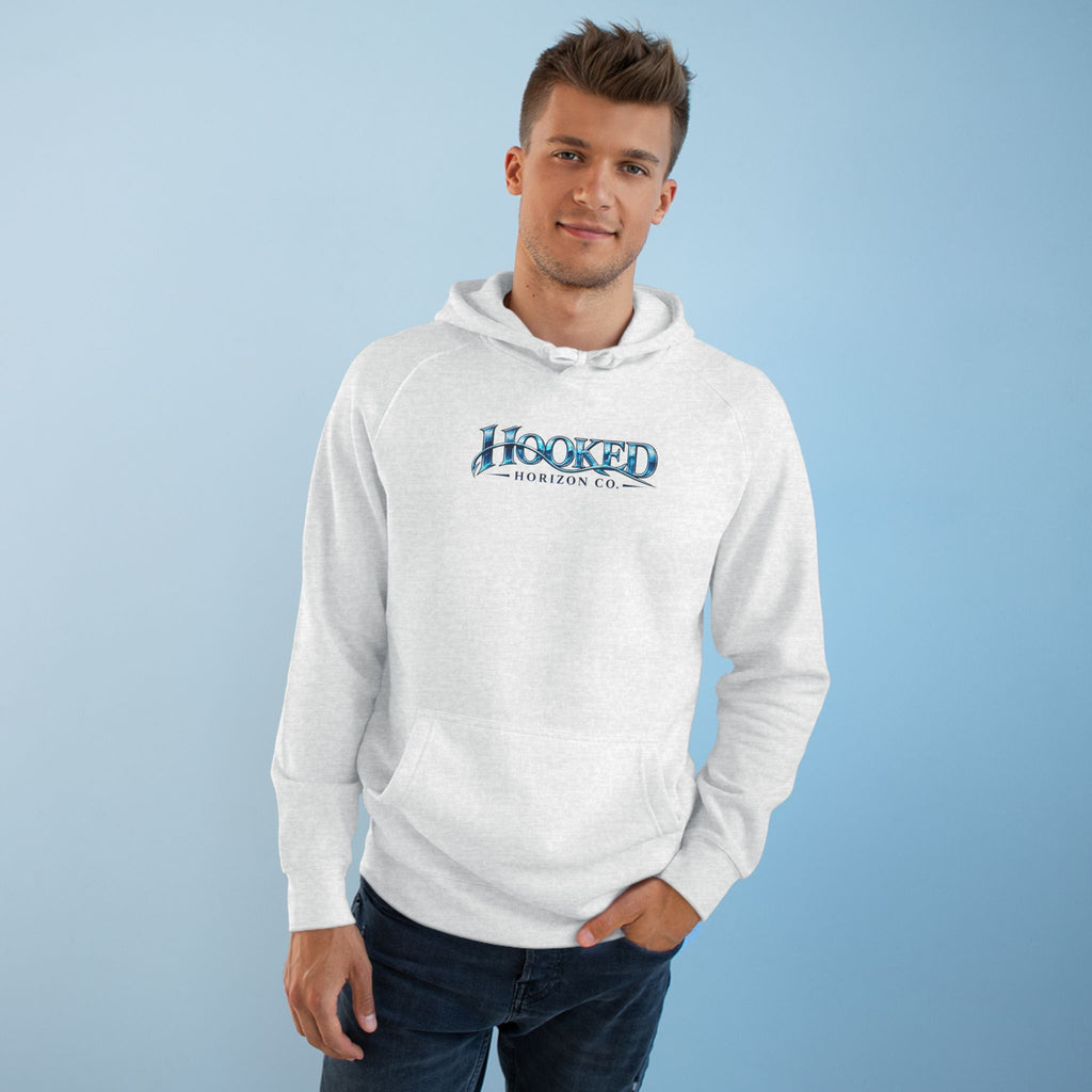 Fishing Boat " Chasing Legends Not Trends "Hooked Horizon Co. Unisex Supply Hoodie