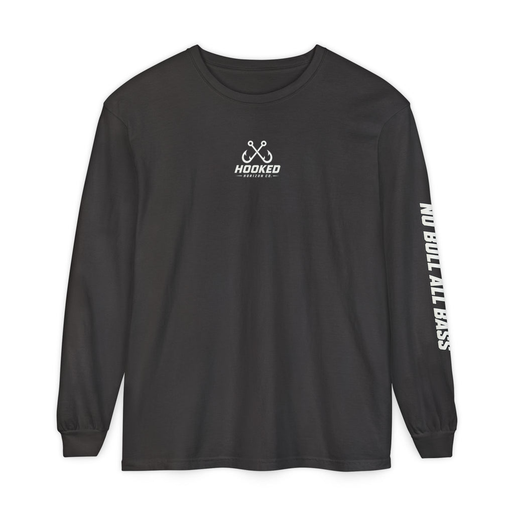 Saltwater Sea Striper Fishing Long Sleeve T-Shirt, Ocean Adventure Apparel, Boat Trip Shirt, Coastal Style, Gift for Fishermen