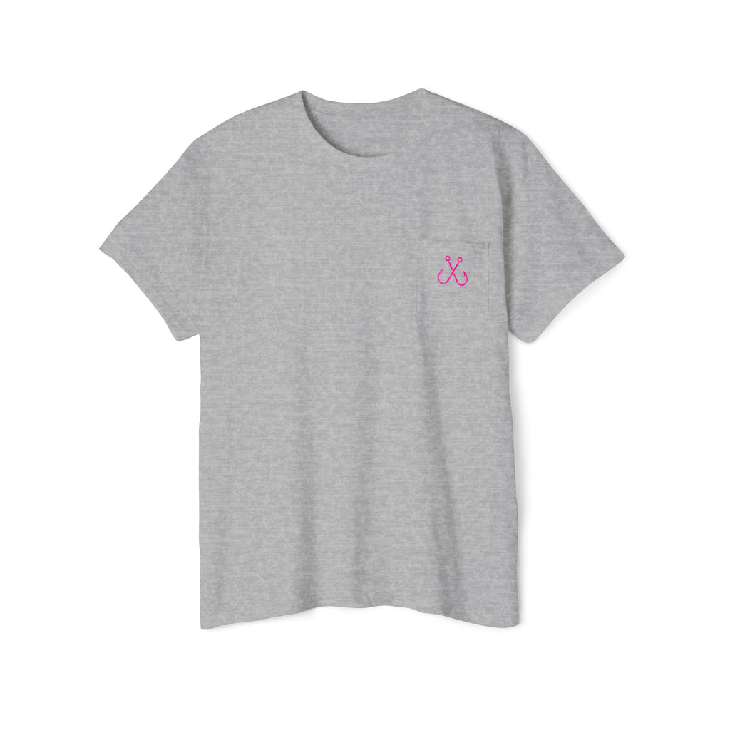 Turtle Deep Drift Hooked HorizonCo.  Tee- Perfect for Angler and Fishing Gifts, For him, For Her Unisex Cotton T-Shirt for Fishing & Wildlife Enthusiasts, Ocean Lovers
