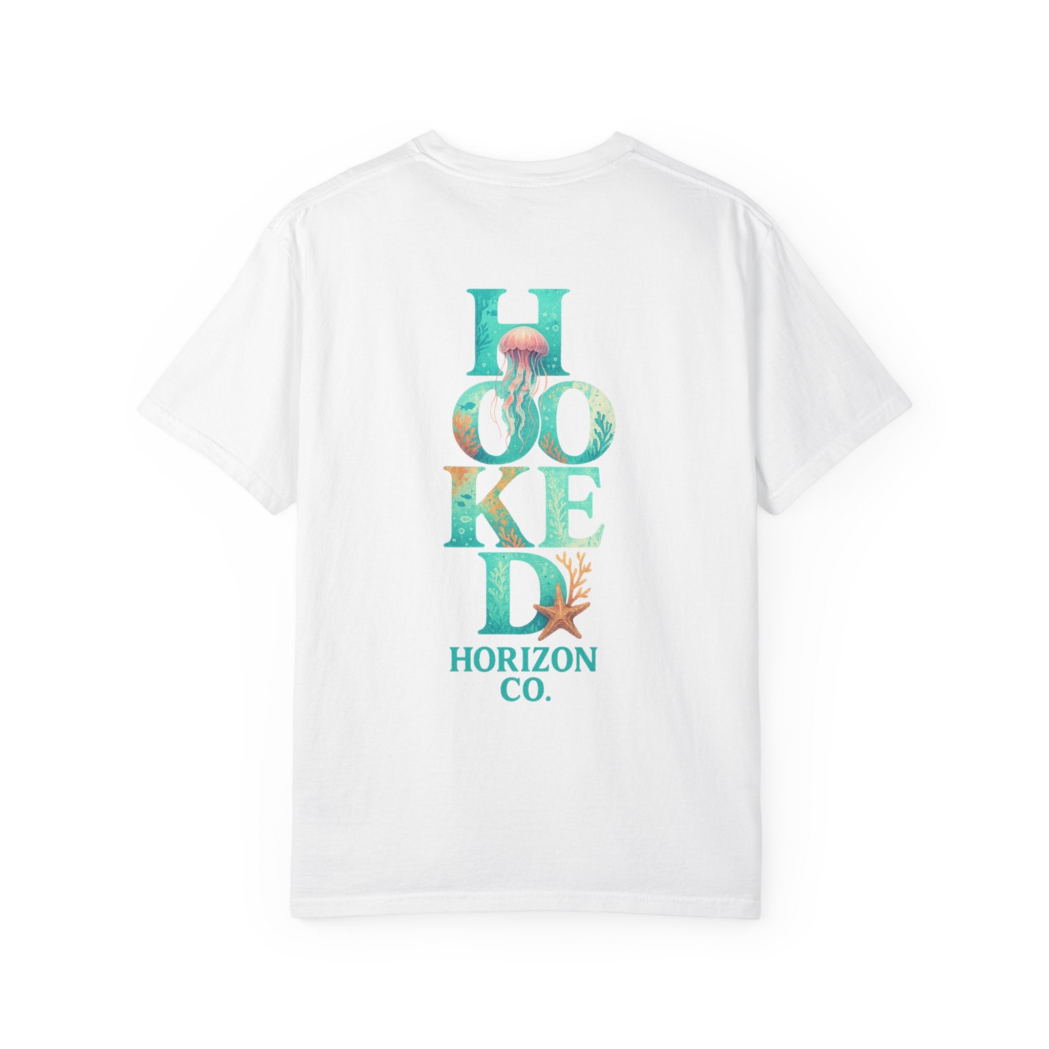 Turtle Deep Drift T-shirt, Hooked Horizon Co, Angler Gifts