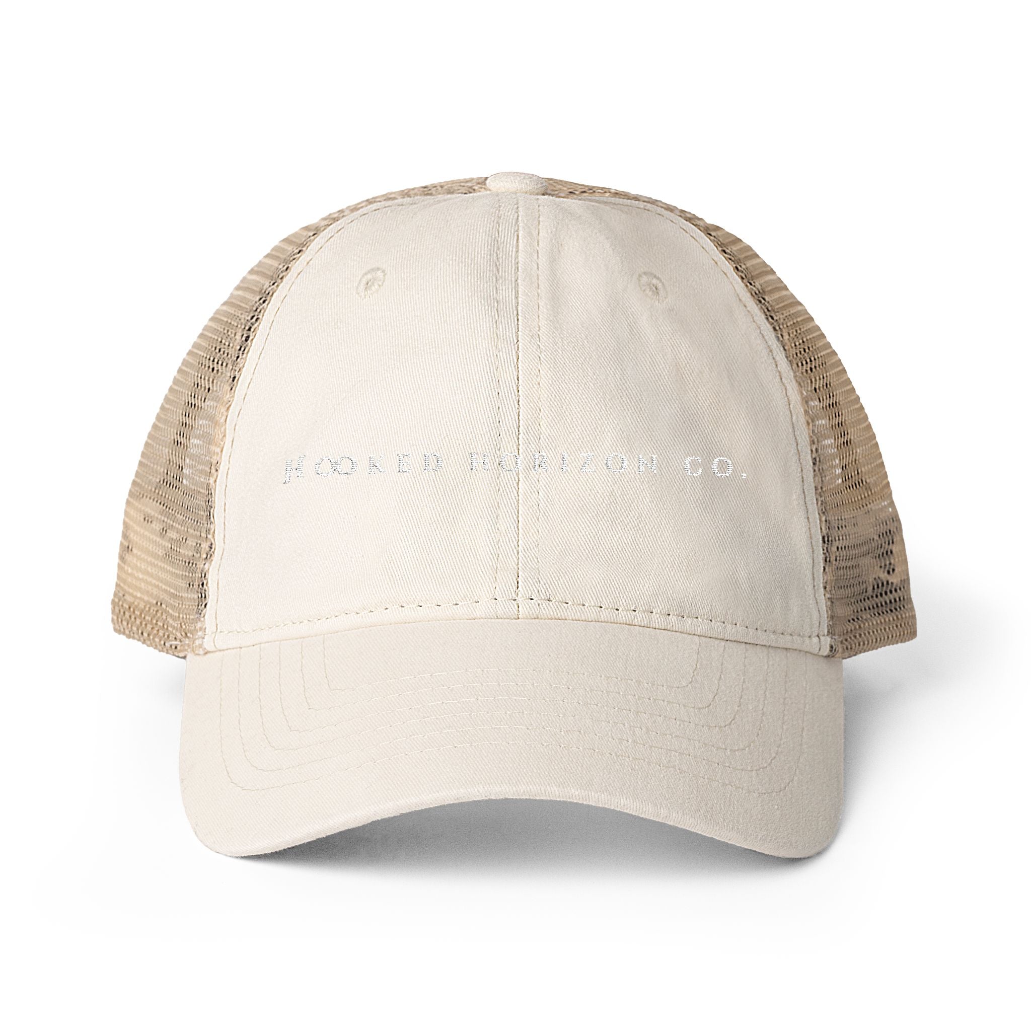 Hooked Horizon Co. —Women's Washed Mesh-Back Cap, Multiple Color Variations