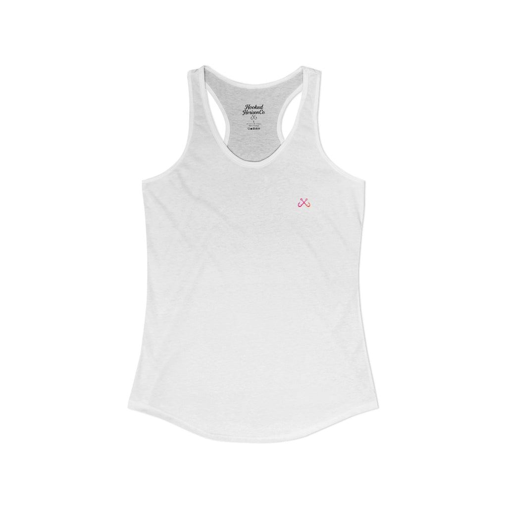 Pink Sunset Hooked Horizon Co. Tank– Gifts for Ocean Lovers, Nautical Fashion, Everyday Comfort, Perfect Gift for Her