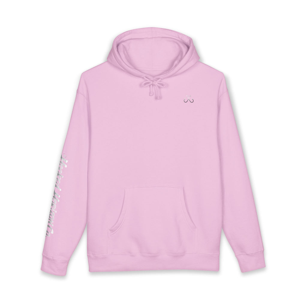 Lion Fish Skeleton Hoodie Hooked Horizon Co. — Minimal Skeletal Fish Back Graphic Hoodie, Multiple Color Variations