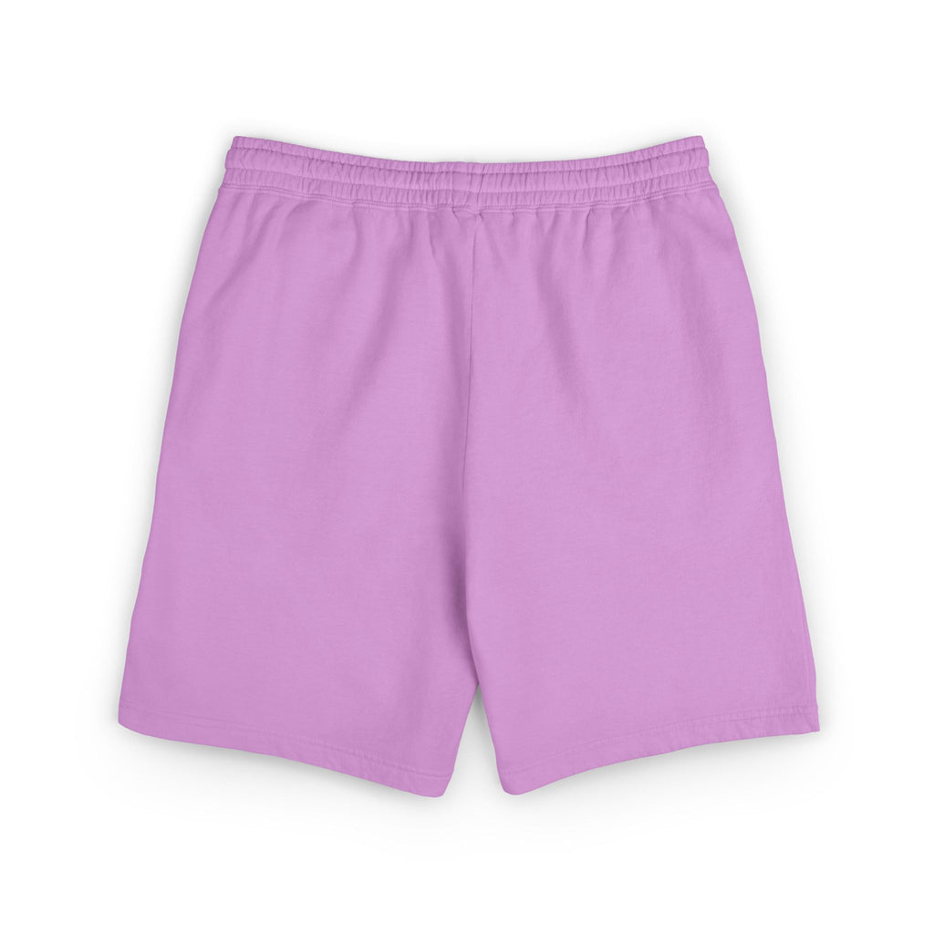 Hooked Horizon Co.  80s Inspired Fleece Sweat Shorts — Lightweight Garment-Dyed Lounge Shorts