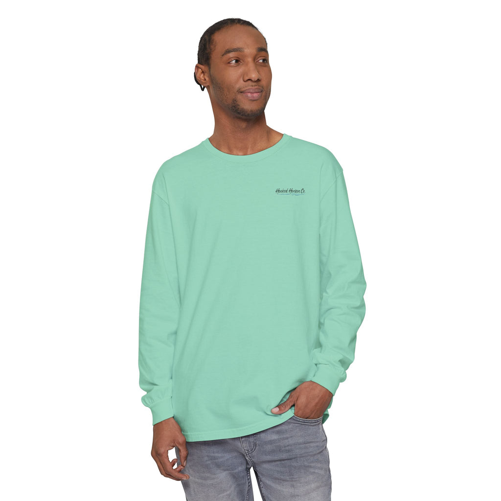 Chasing Legends Tarpon, Mahi Mahi, TunaSaltwater Fish Long Sleeve Tee — Hooked Horizon Co. Graphic Shirt
