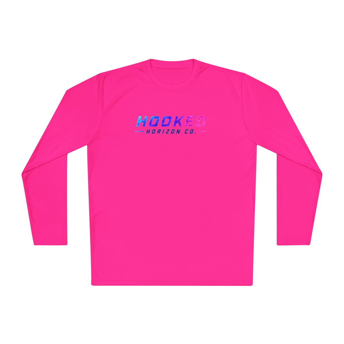 Moisture Wicking Classic Logo Shark Tee —Horizon Co. Anchors Long Sleeve Tee — Lightweight Fishing Shirt