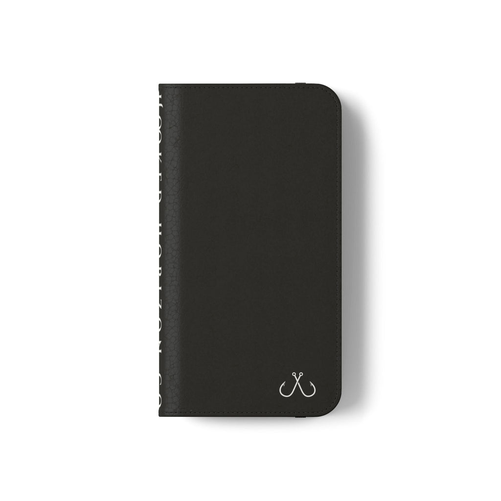 Mahi Mahi Flip Phone Case — Turquoise Water Pattern Wallet Cover