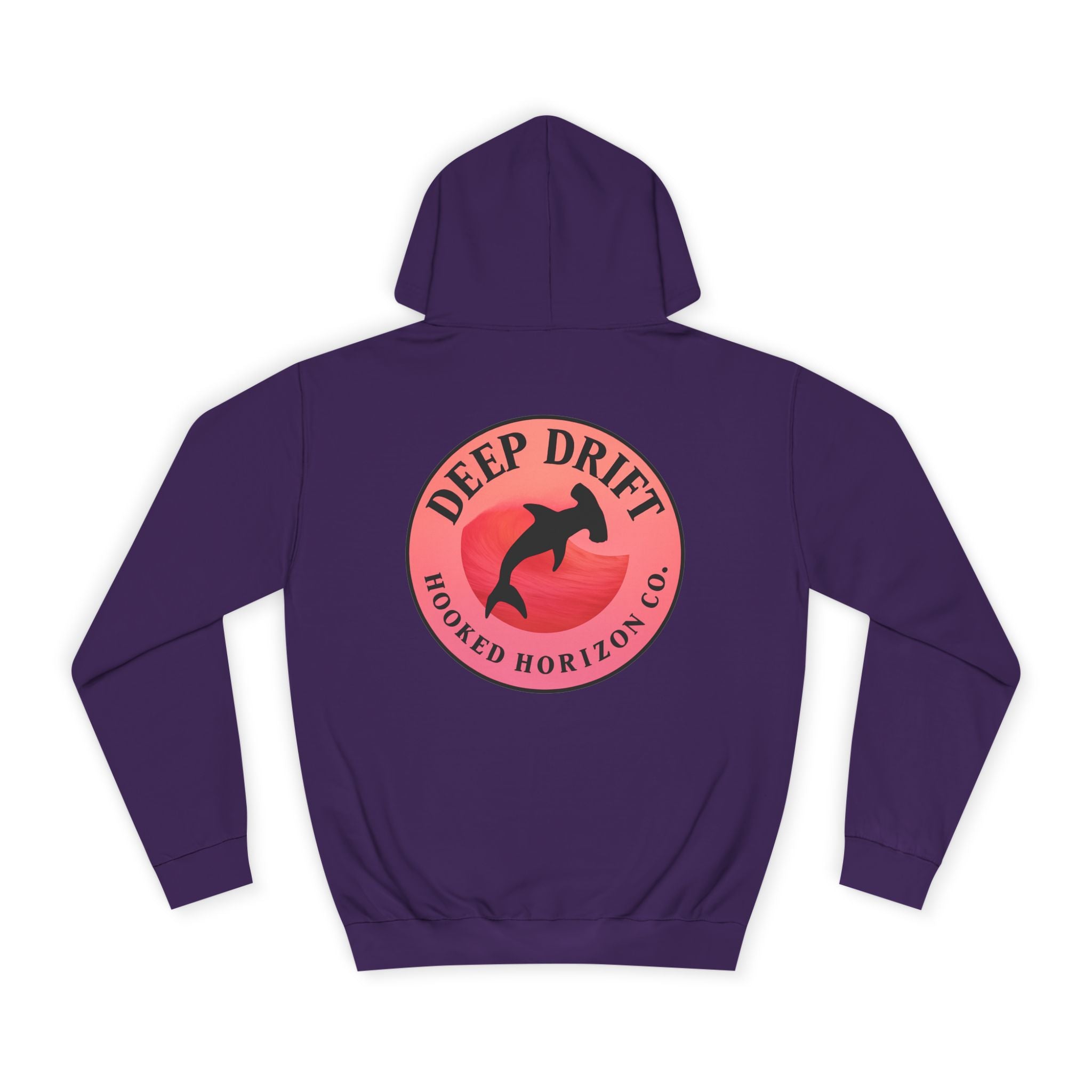 Deep Drift Unisex College Hoodie, Trendy Sweatshirt, Casual Wear, Gift for Students, Nautical Fashion, Beach Vibes Apparel
