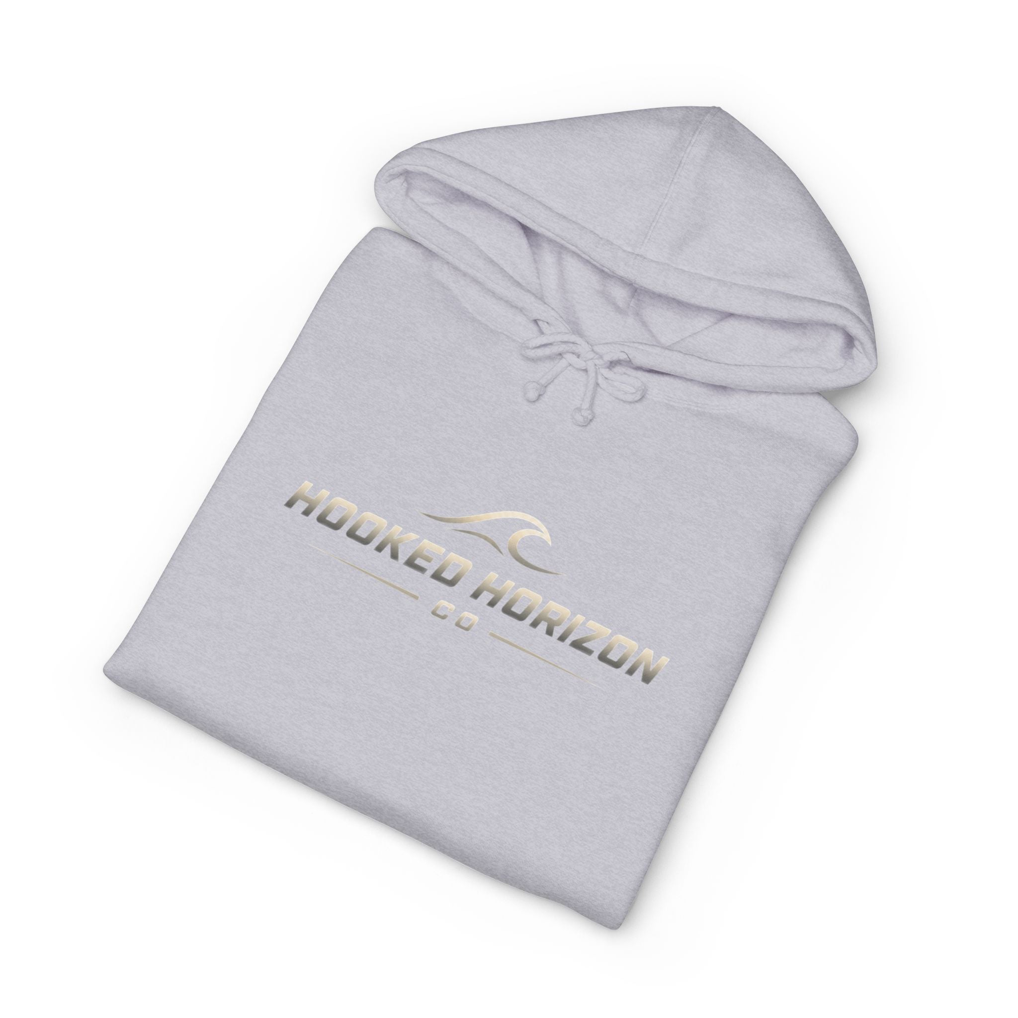 Wave Hoodie Hooked Horizon Co. — Fishing Back Graphic Hoodie, Multiple Color Variations