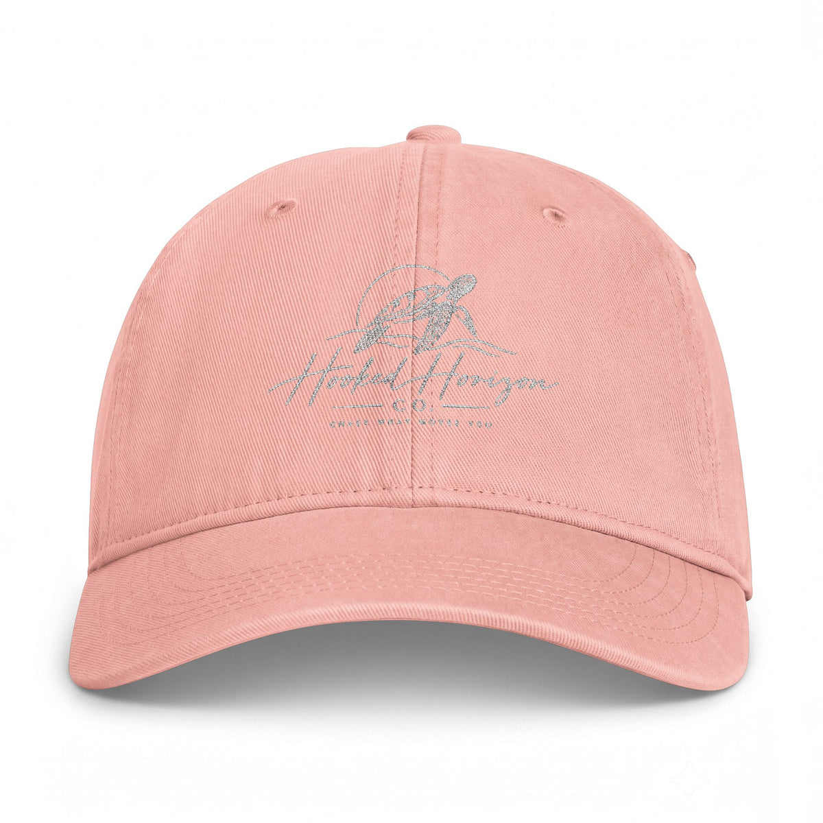 Turtle Hooked Horizon Co – " Chase What You Love "Coastal Washed Cap