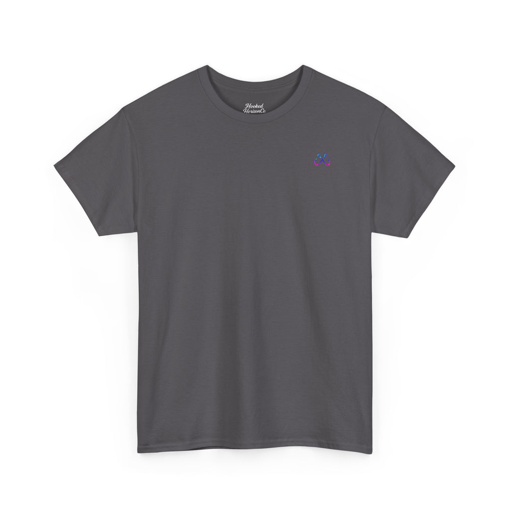 Lion Fish Hooked Horizon Co Tee—Ocean Graphic Tee — "Beloved" Ray Design