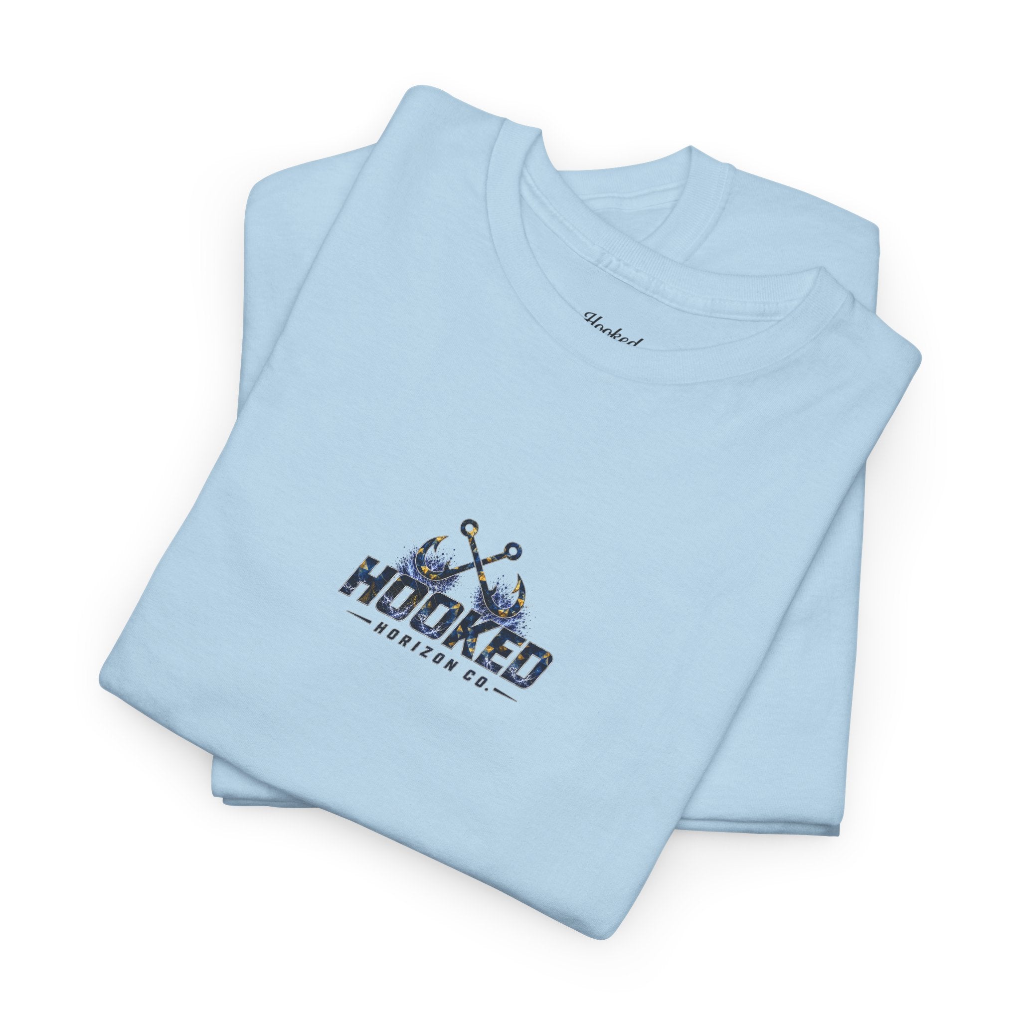 Sail Fish Hooked Horizon Co Tee—Ocean Graphic Tee — "Beloved" Ray Design