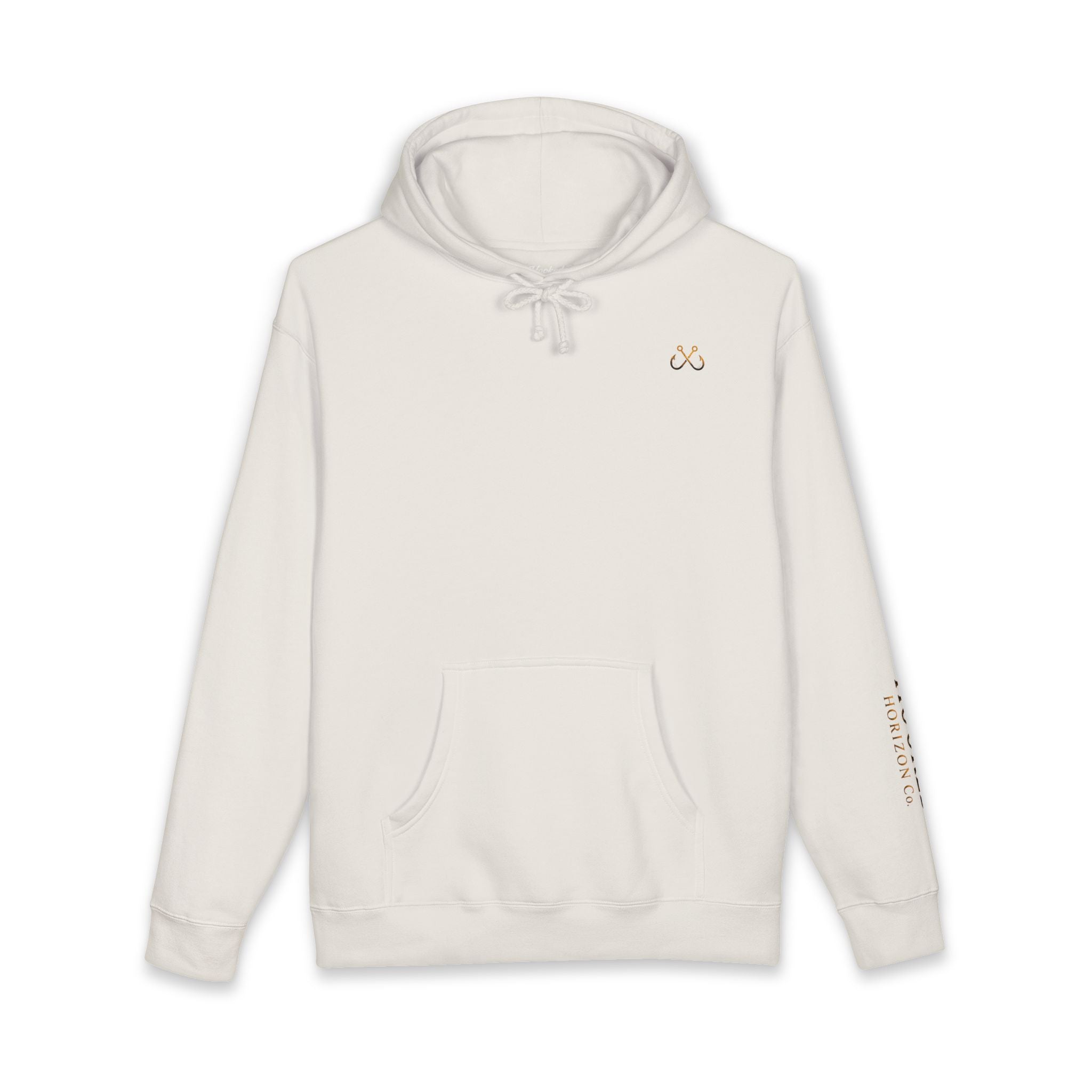 Grouper Hoodie Hooked Horizon Co. — Fishing Back Graphic Hoodie, Multiple Color Variations