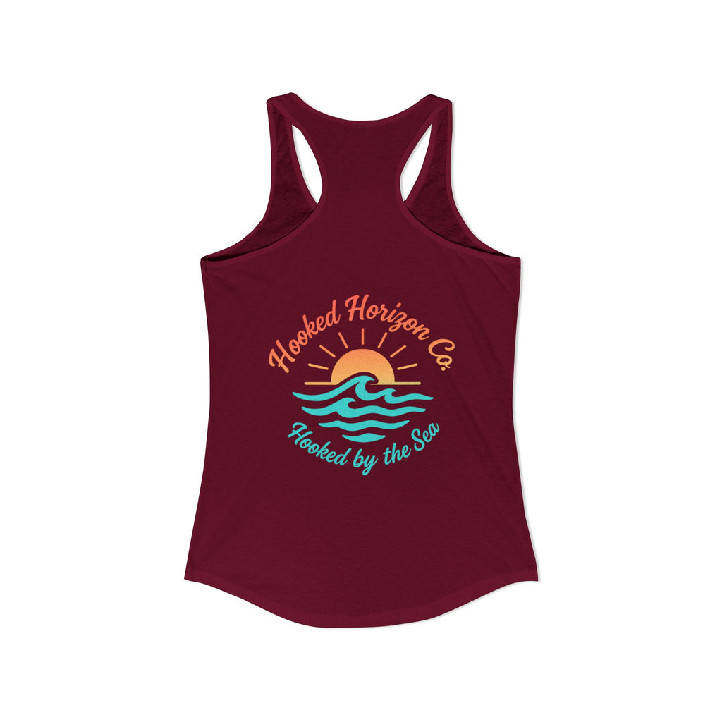 Wave & Sun Deep Drift– "Hooked By The Sea" Hooked Horizon Co. Unisex Zip Hoodie for Ocean Lovers, Nautical Fashion, Cool Weather Gear, Everyday Comfort, Perfect Gift