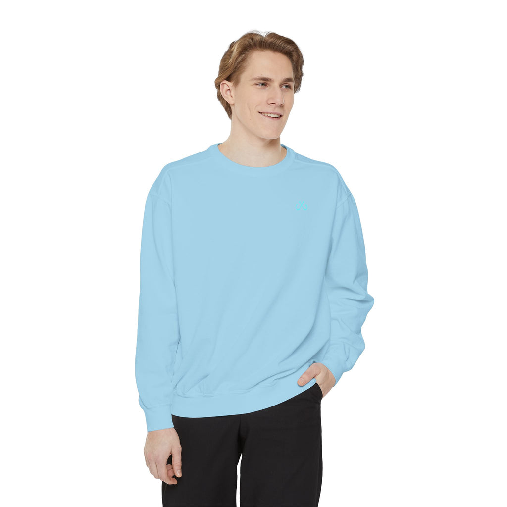 Vintage vibes Neon Tarpon Sweatshirt– Hooked Horizon Co. Ocean apparel, Gifts for Him & Her, Ocean Conservation, Soft Unisex Garment-Dyed Sweatshirt