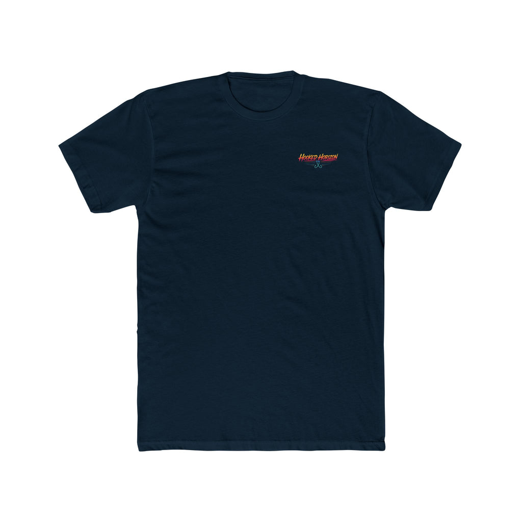 Hooked Horizon Co.  Sunset Fishing T-Shirt— Multiple Color Variations