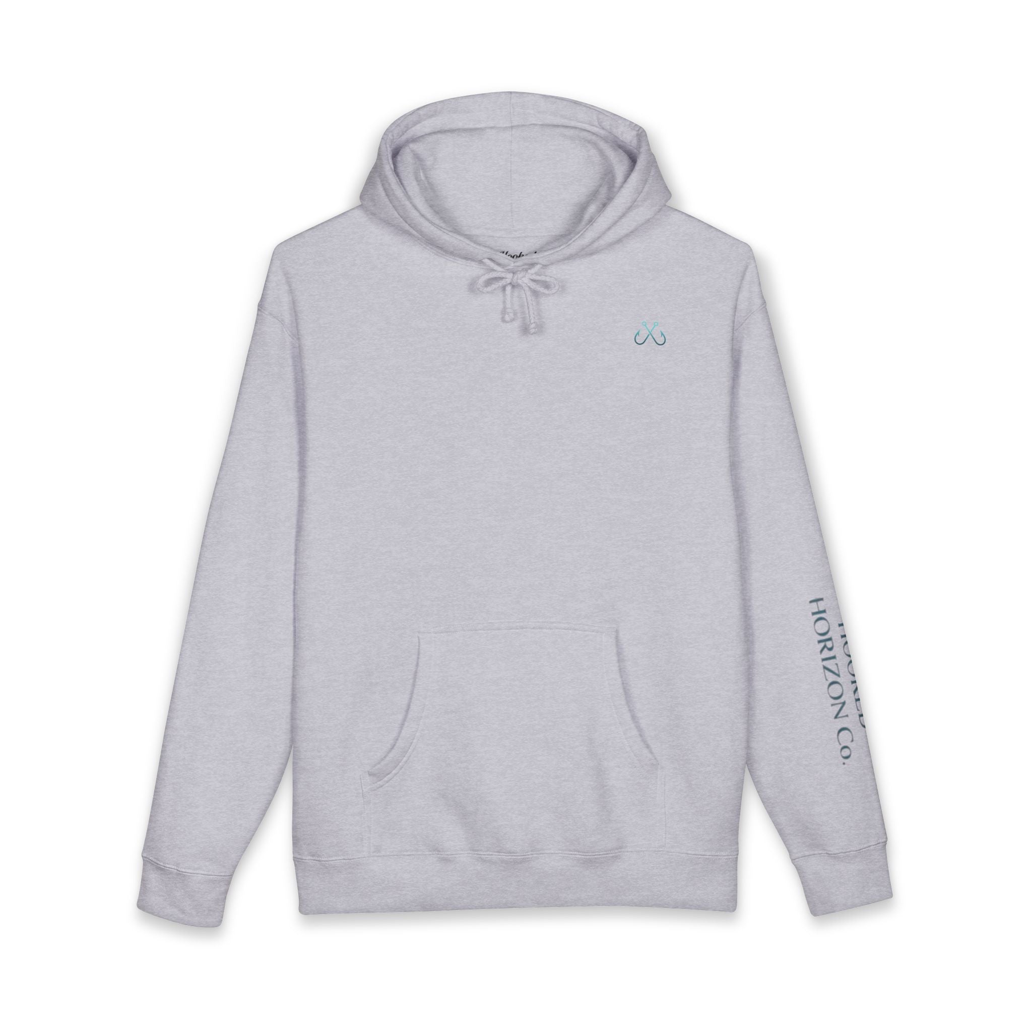 Manta Ray Hoodie Hooked Horizon Co. — Fishing Back Graphic Hoodie, Multiple Color Variations