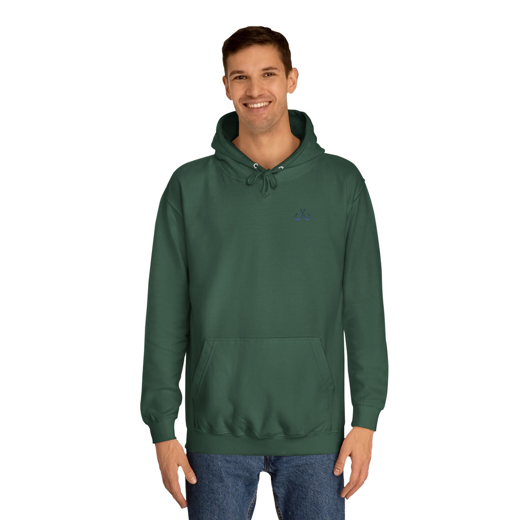Deep Drift Octopus Unisex College Hoodie, Cozy College Sweatshirt, Nautical Hoodie Gift, Ocean Lover Apparel, Beach Theme Fashion