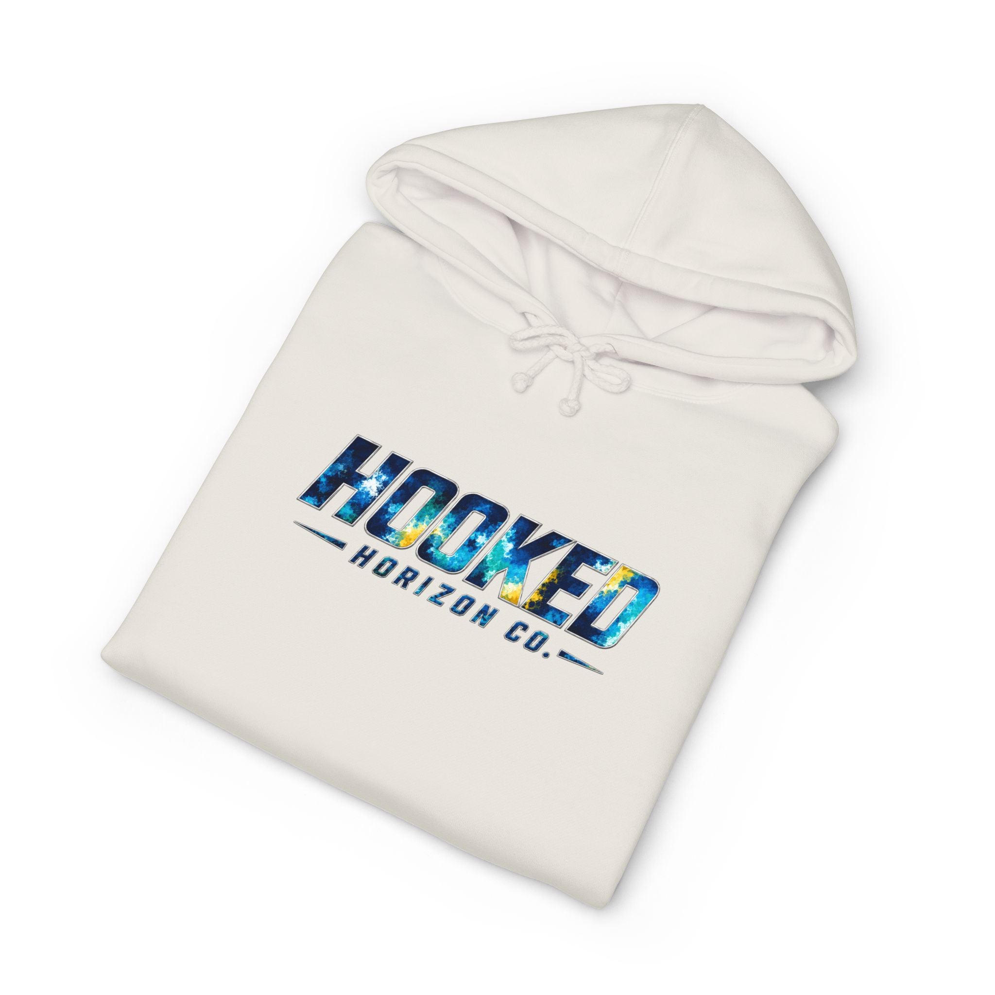 Barracuda Hoodie Hooked Horizon Co. — Fishing Back Graphic Hoodie, Multiple Color Variations