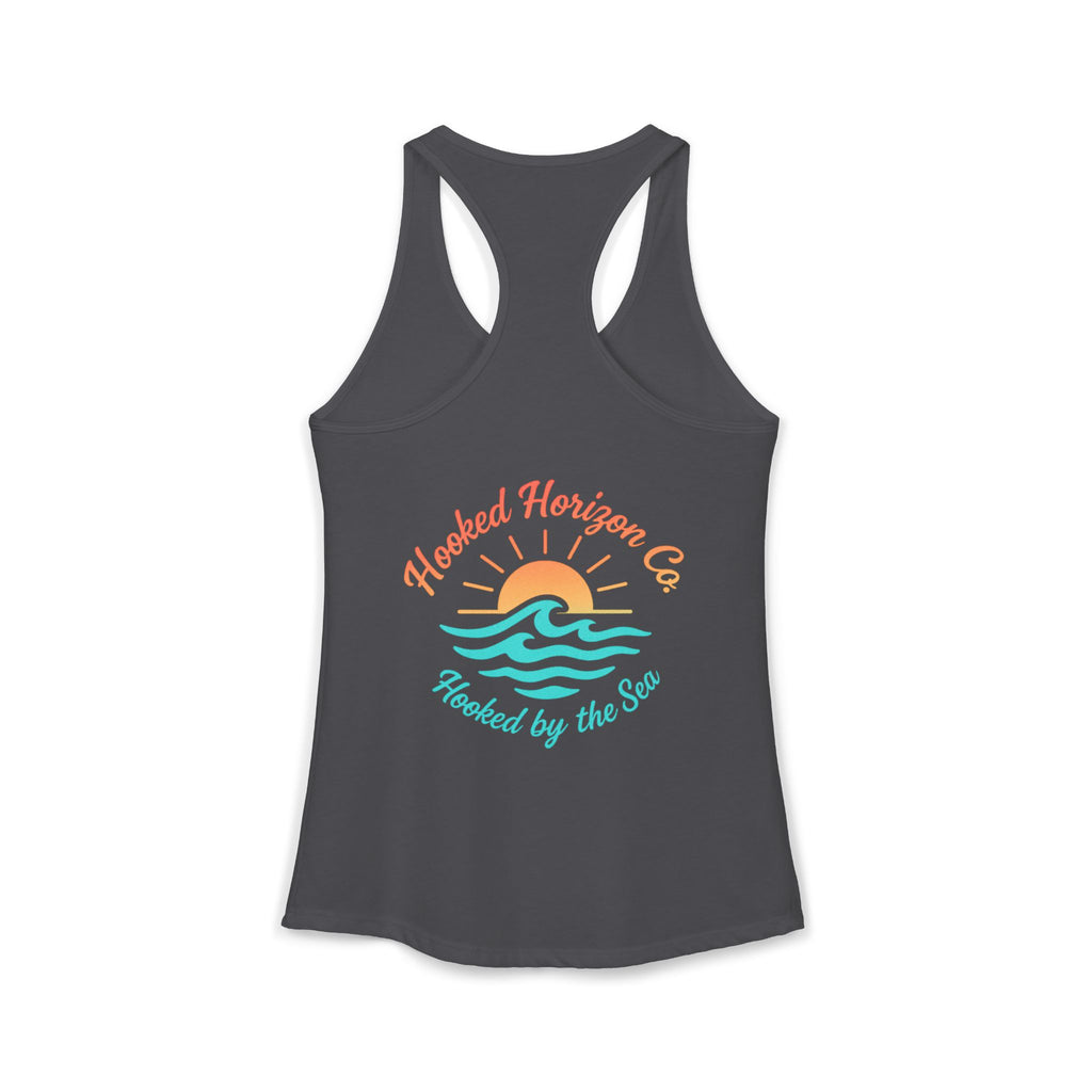 Wave & Sun Deep Drift– "Hooked By The Sea" Hooked Horizon Co. Unisex Zip Hoodie for Ocean Lovers, Nautical Fashion, Cool Weather Gear, Everyday Comfort, Perfect Gift