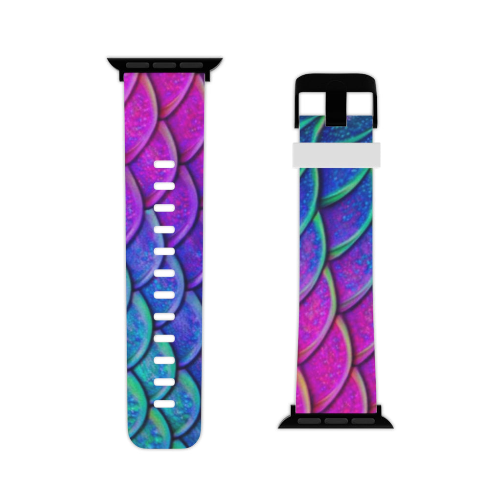 Parrot Fish Scale Inspired Watch Band for Apple Watch