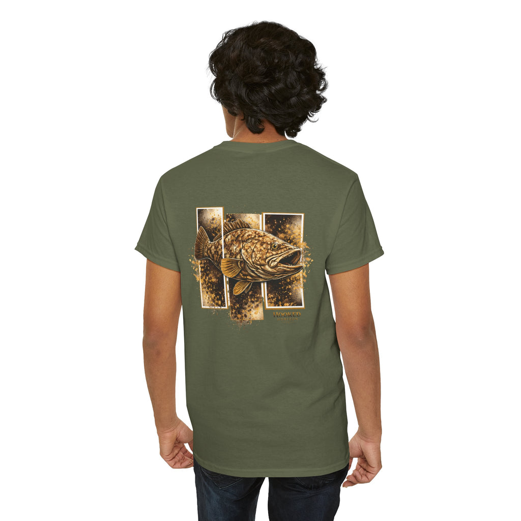 Grouper Hooked Horizon Co Tee—Ocean Graphic Tee — "Beloved" Ray Design