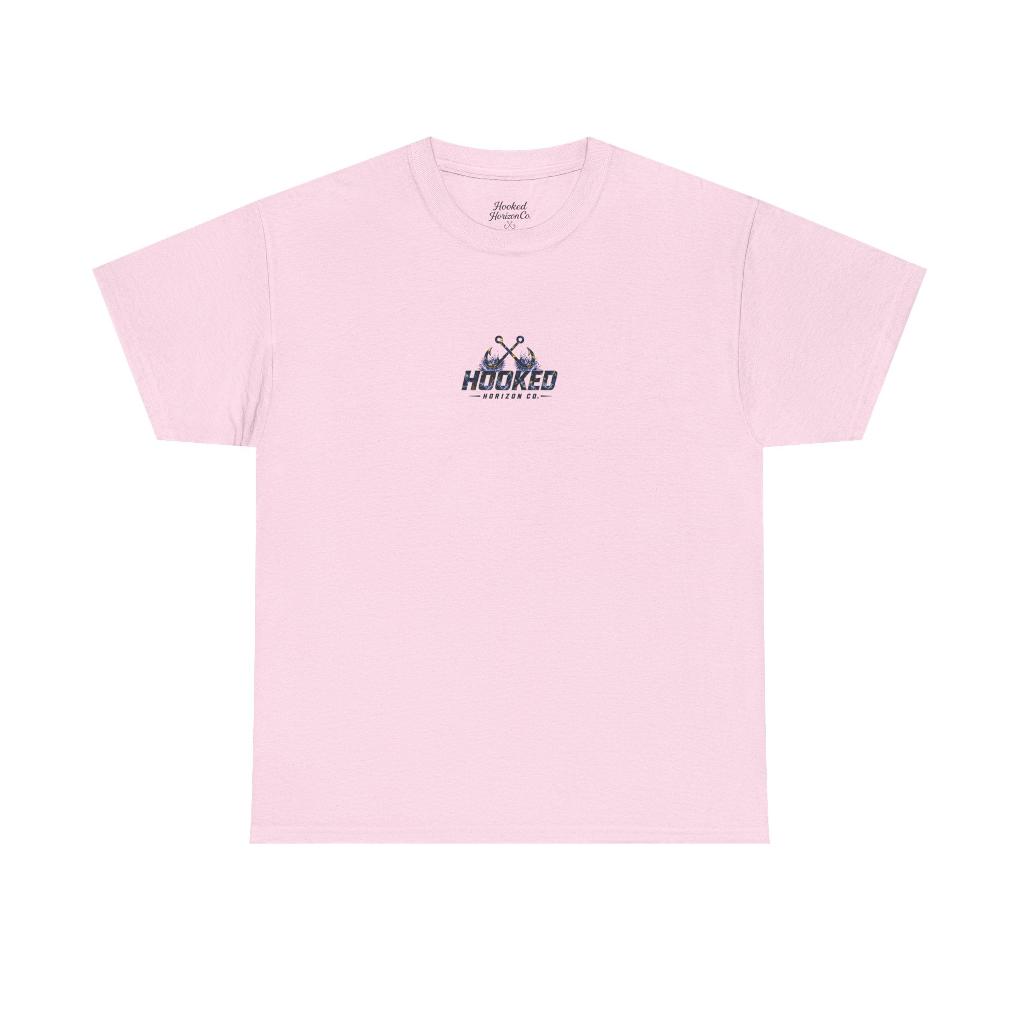 Sail Fish Hooked Horizon Co Tee—Ocean Graphic Tee — "Beloved" Ray Design