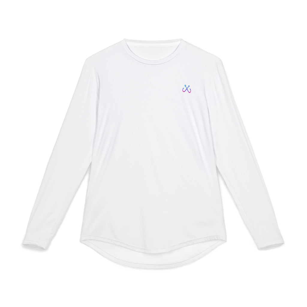 Lion Fish Hooked Horizon Co — Men's Long Sleeve UV Shirt — Chasing Legends Not Trends Orca Ocean Graphic Performance Tee