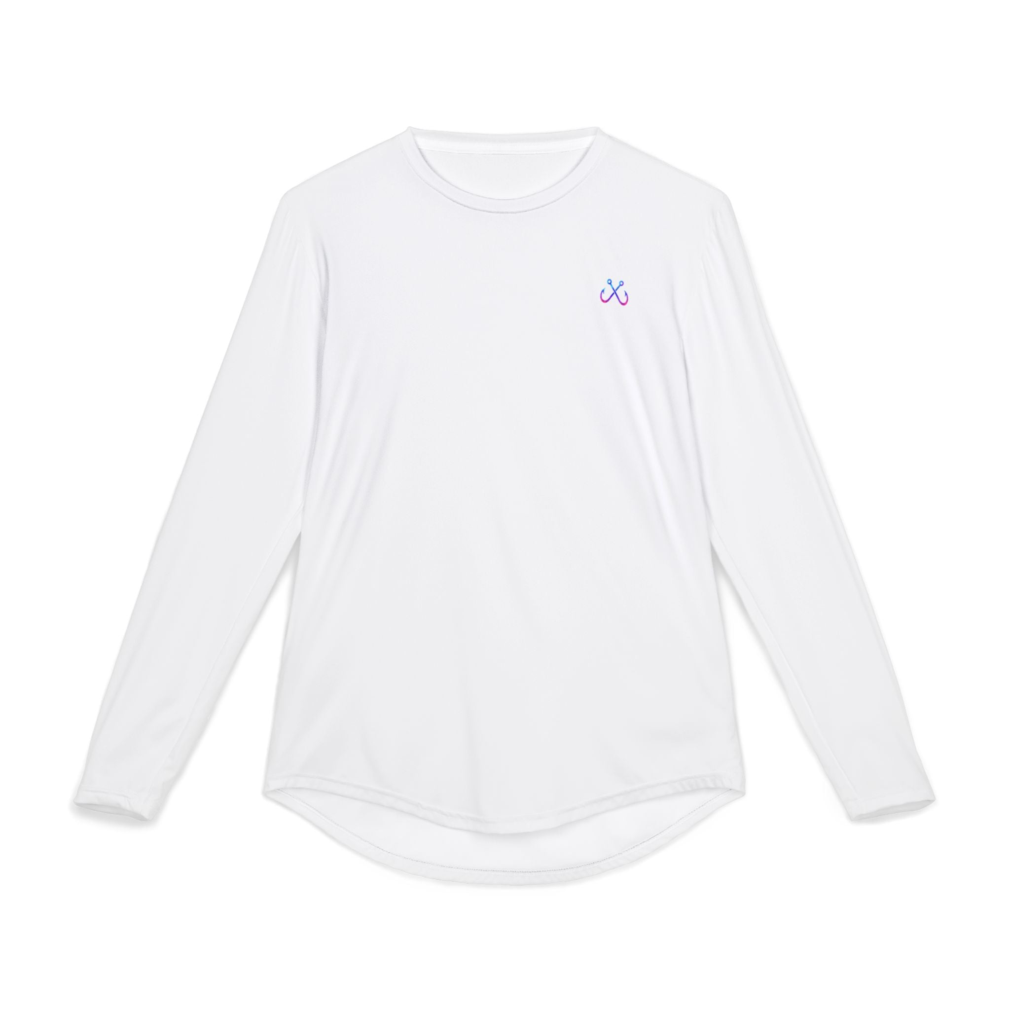 Lion Fish Hooked Horizon Co — Men's Long Sleeve UV Shirt — Chasing Legends Not Trends Orca Ocean Graphic Performance Tee