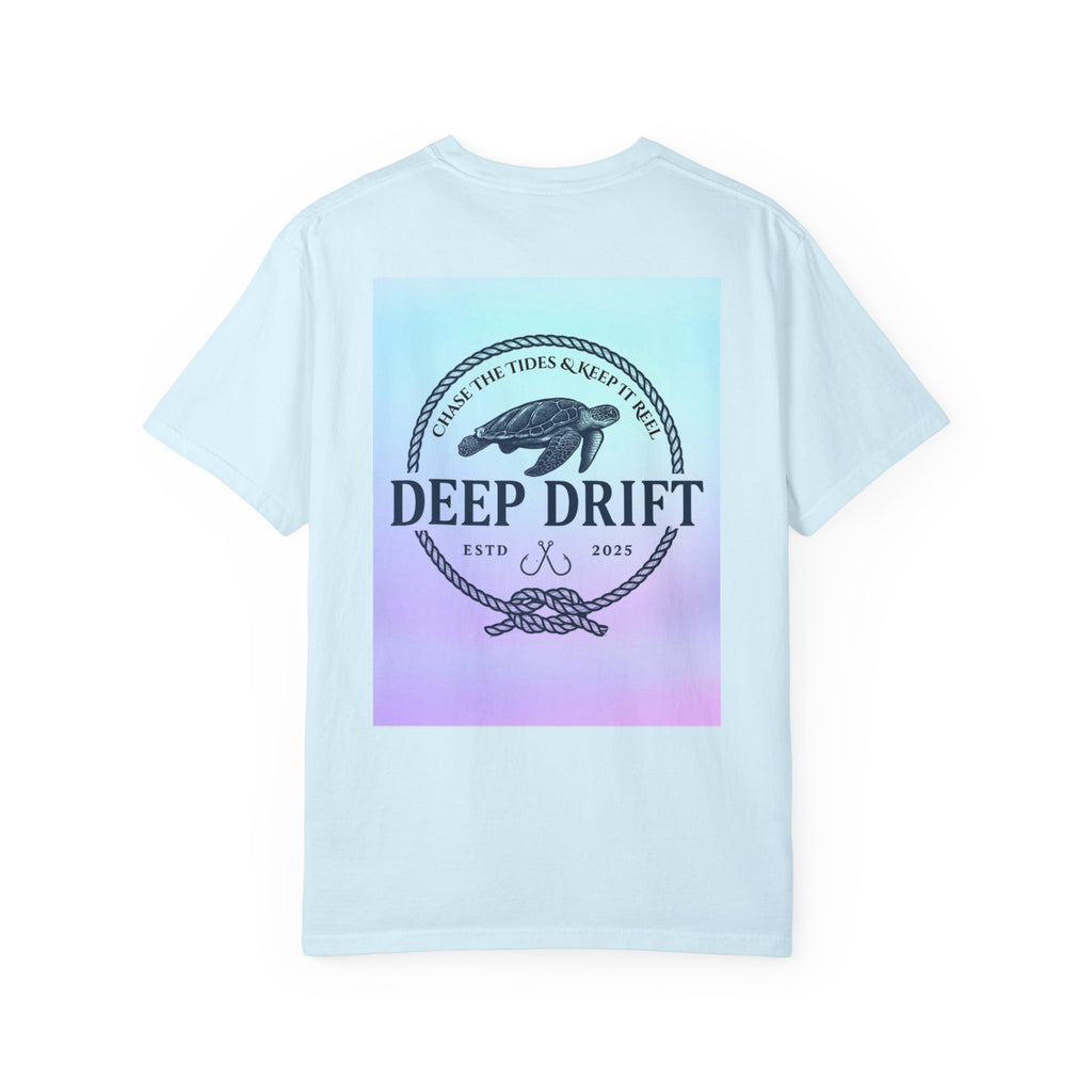 Hooked Horizon Deep Drift Turtle Ocean Tee