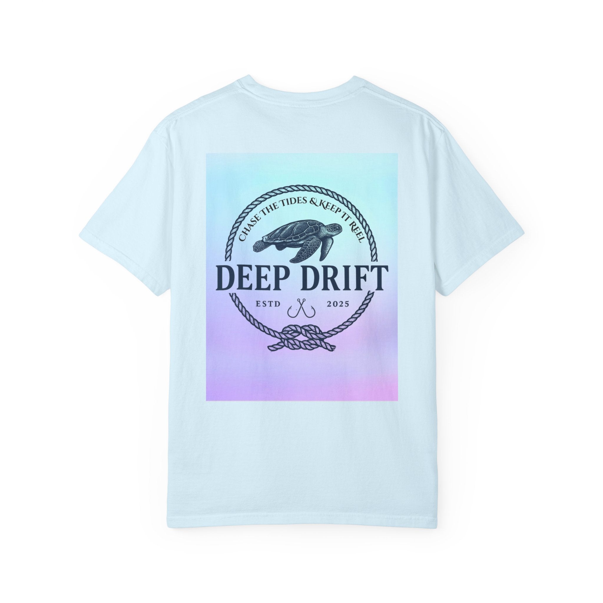 Hooked Horizon Deep Drift Turtle Ocean Tee