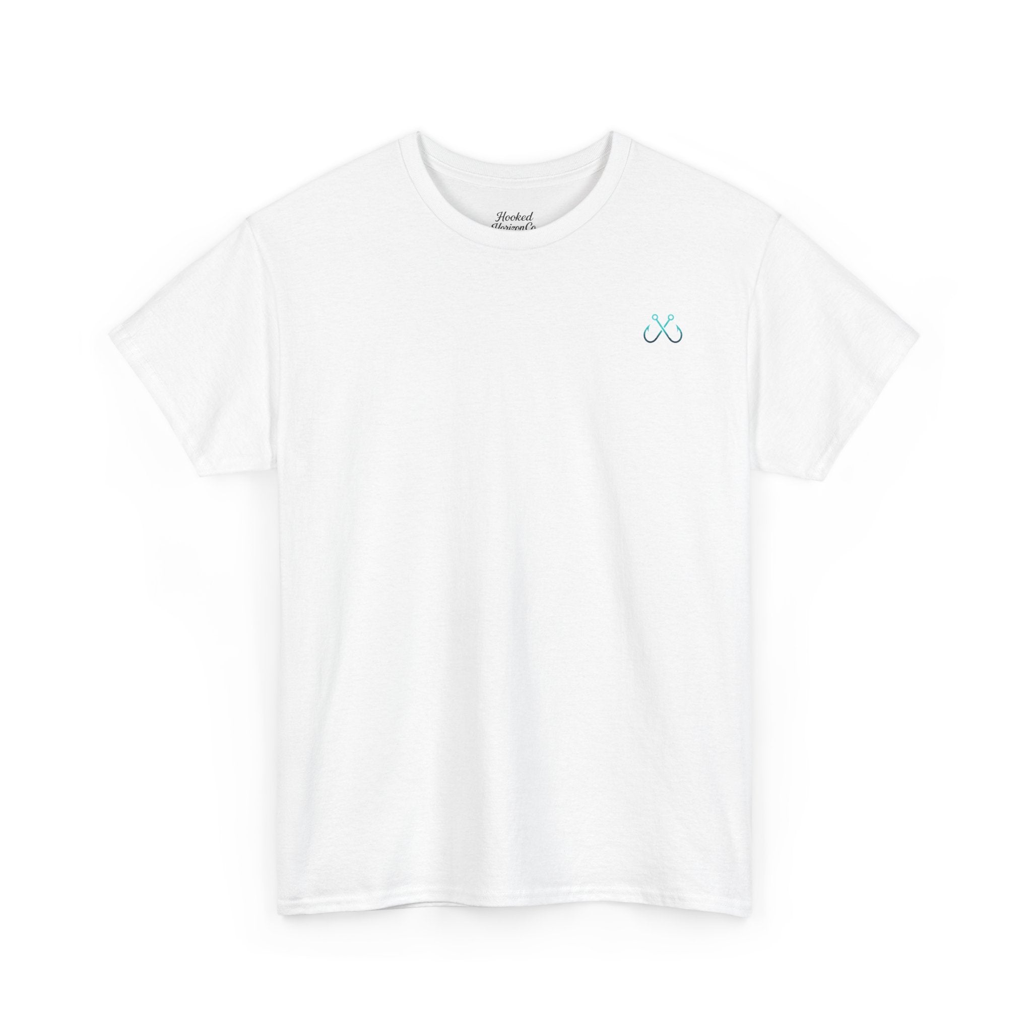 Manta Ray Hooked Horizon Co Tee—Ocean Graphic Tee — "Beloved" Ray Design