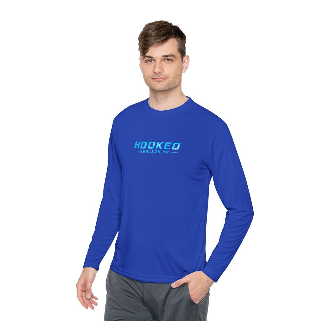 Moisture Wicking Classic Logo Tee—Horizon Co. Anchors Long Sleeve Tee — Lightweight Fishing Shirt