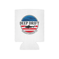 USA Can Cooler Coozie — Hooked Horizon Co. Fishing Wave Koozie