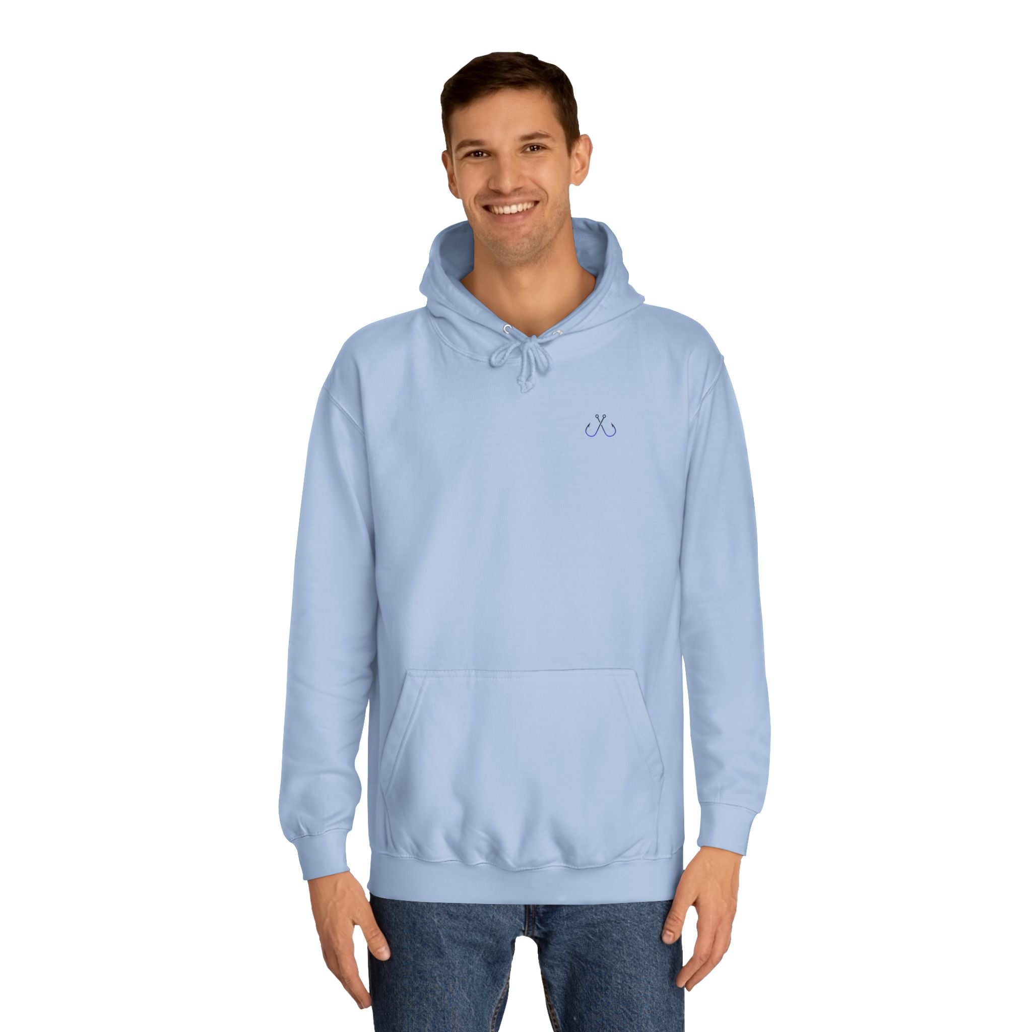 Deep Drift Octopus Unisex College Hoodie, Cozy College Sweatshirt, Nautical Hoodie Gift, Ocean Lover Apparel, Beach Theme Fashion
