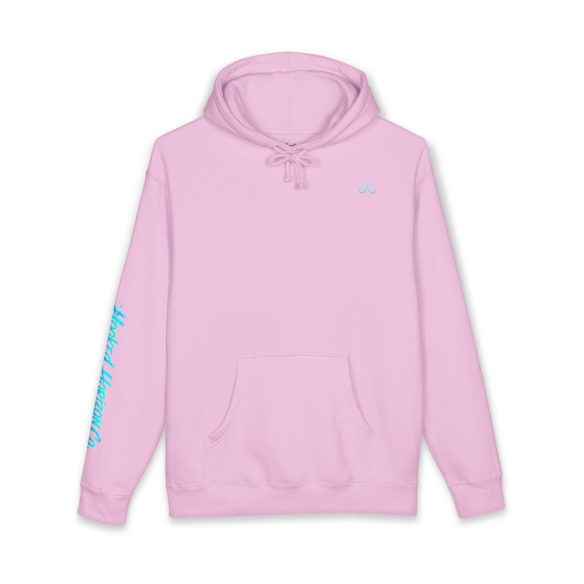 Sea Turtle & Sunset Hoodie Hooked Horizon Co. — Minimal Fishing Back Graphic Hoodie, Multiple Color Variations